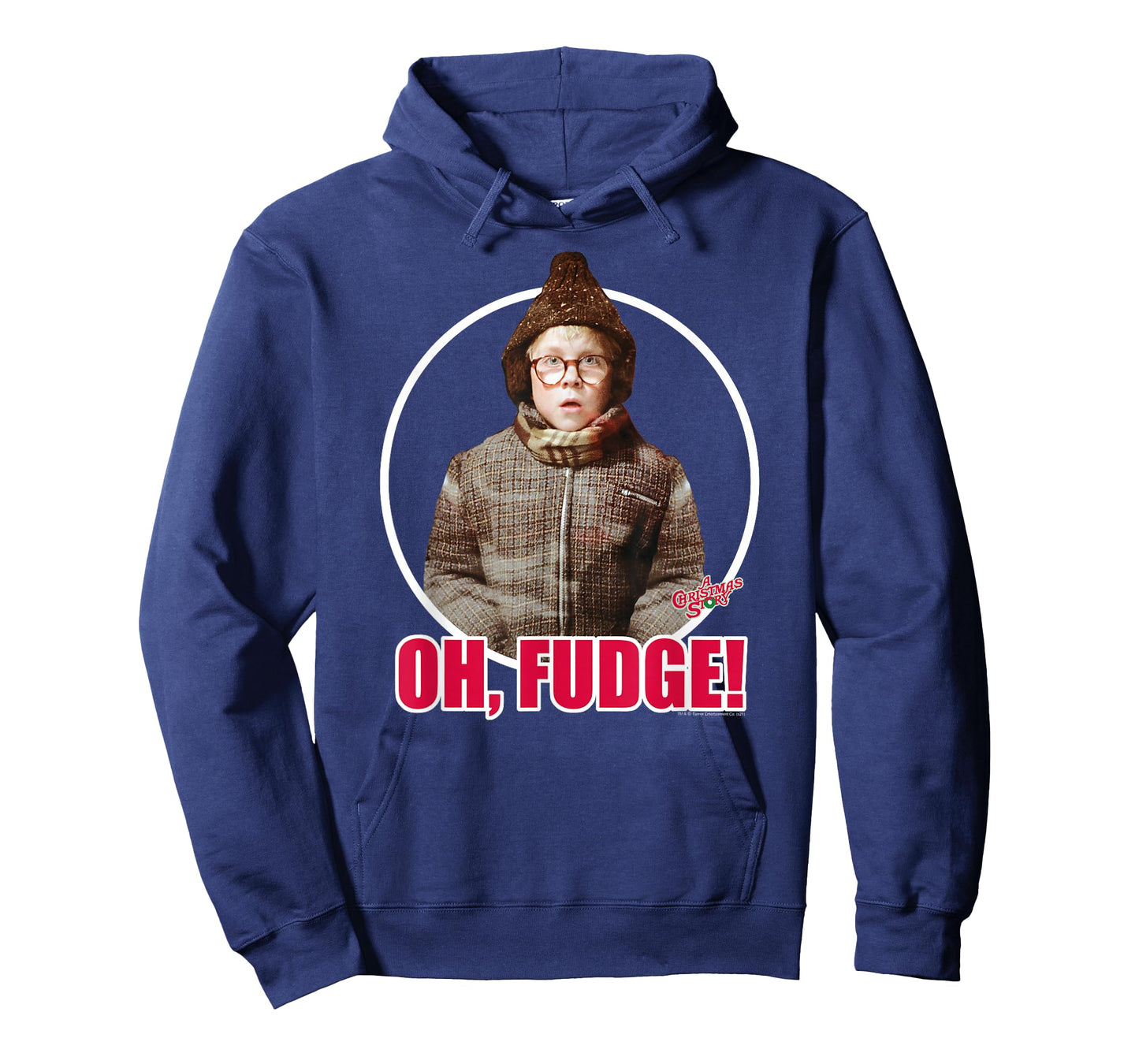 A Christmas Story Ralphie Photo Oh Fudge Funny Holiday T-Shirt