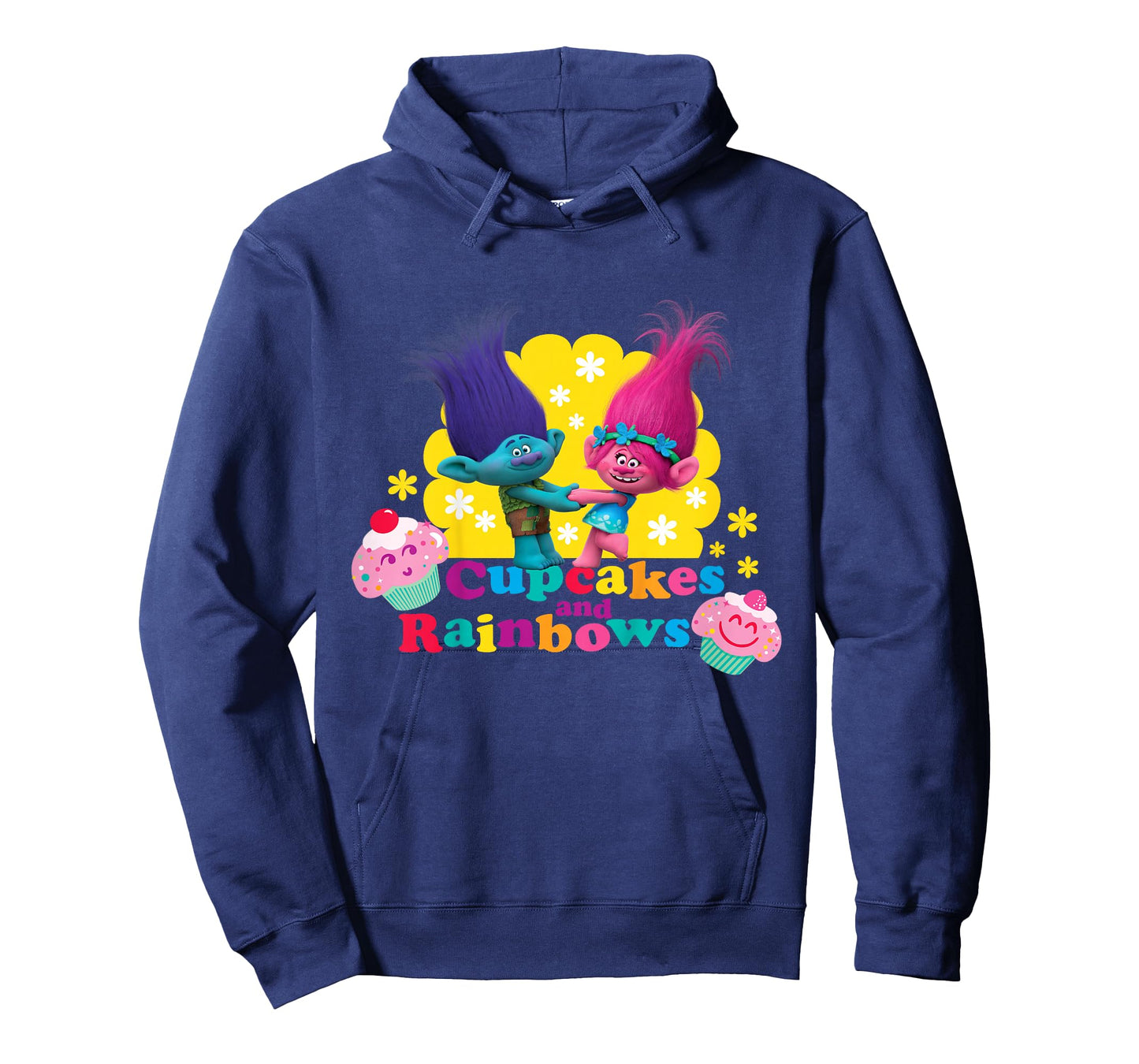 Kids Trolls Branch and Poppy Cupcakes T-Shirt
