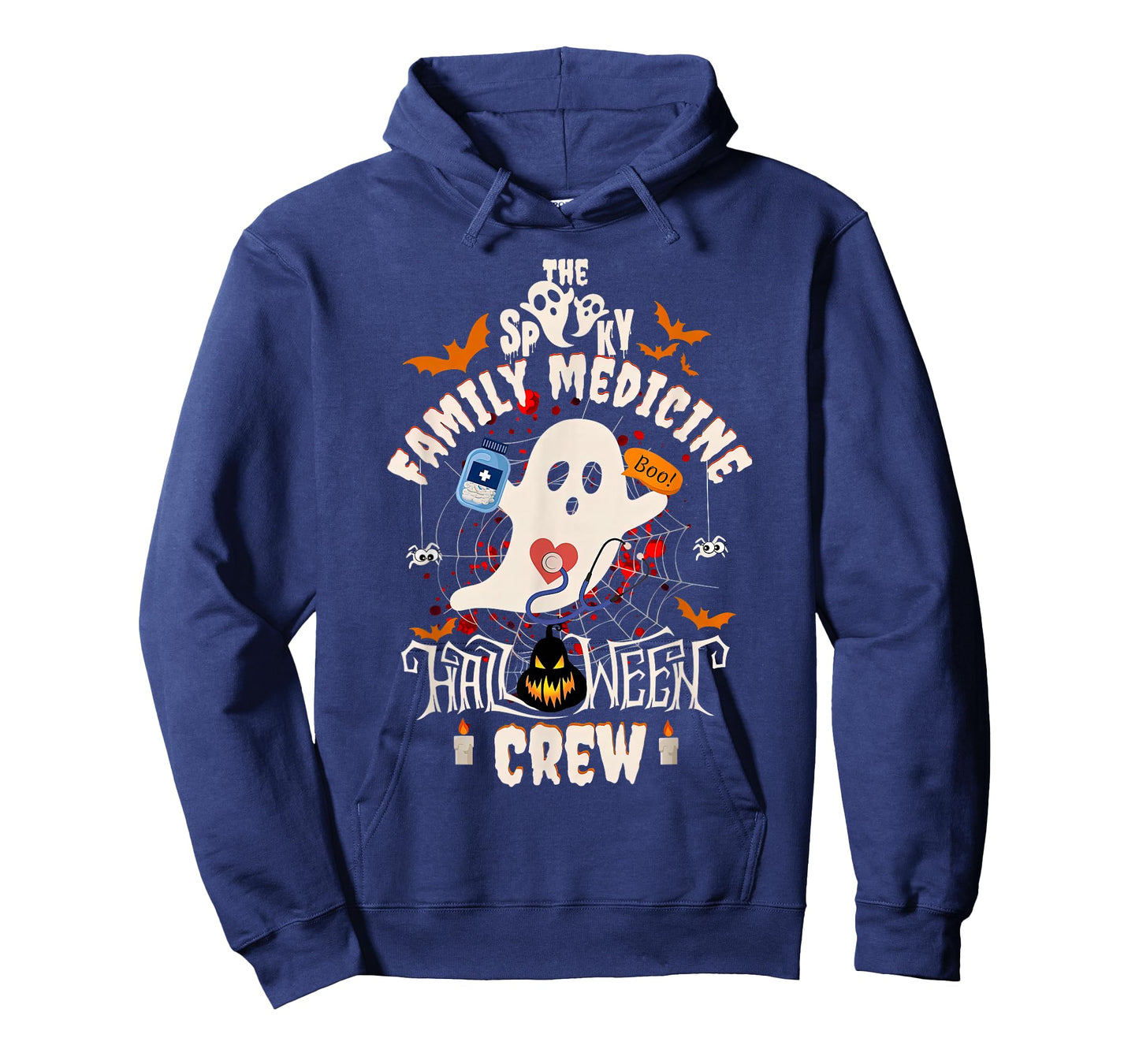 Spooky Family Medicine Halloween Crew Family Doctor CNA MA T-Shirt