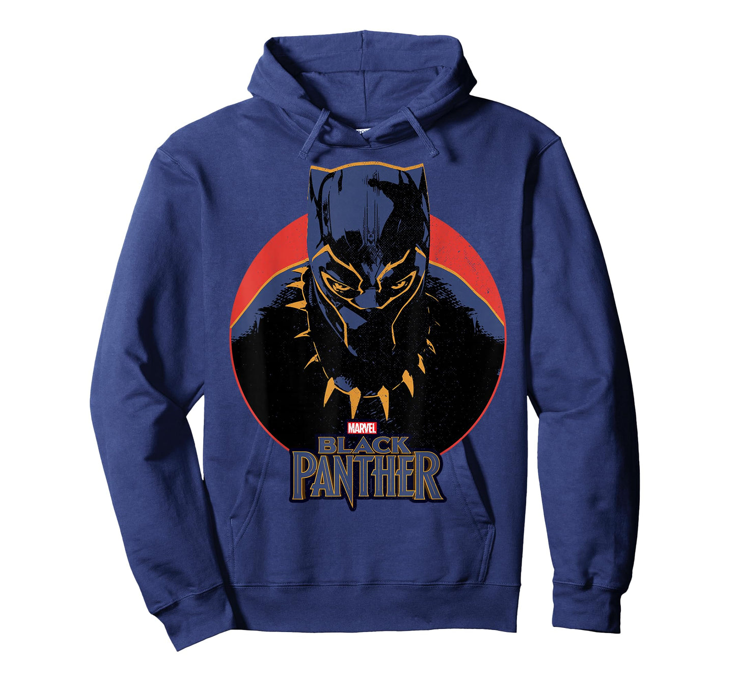 Marvel Black Panther Movie Retro Circle Portrait T-Shirt T-Shirt