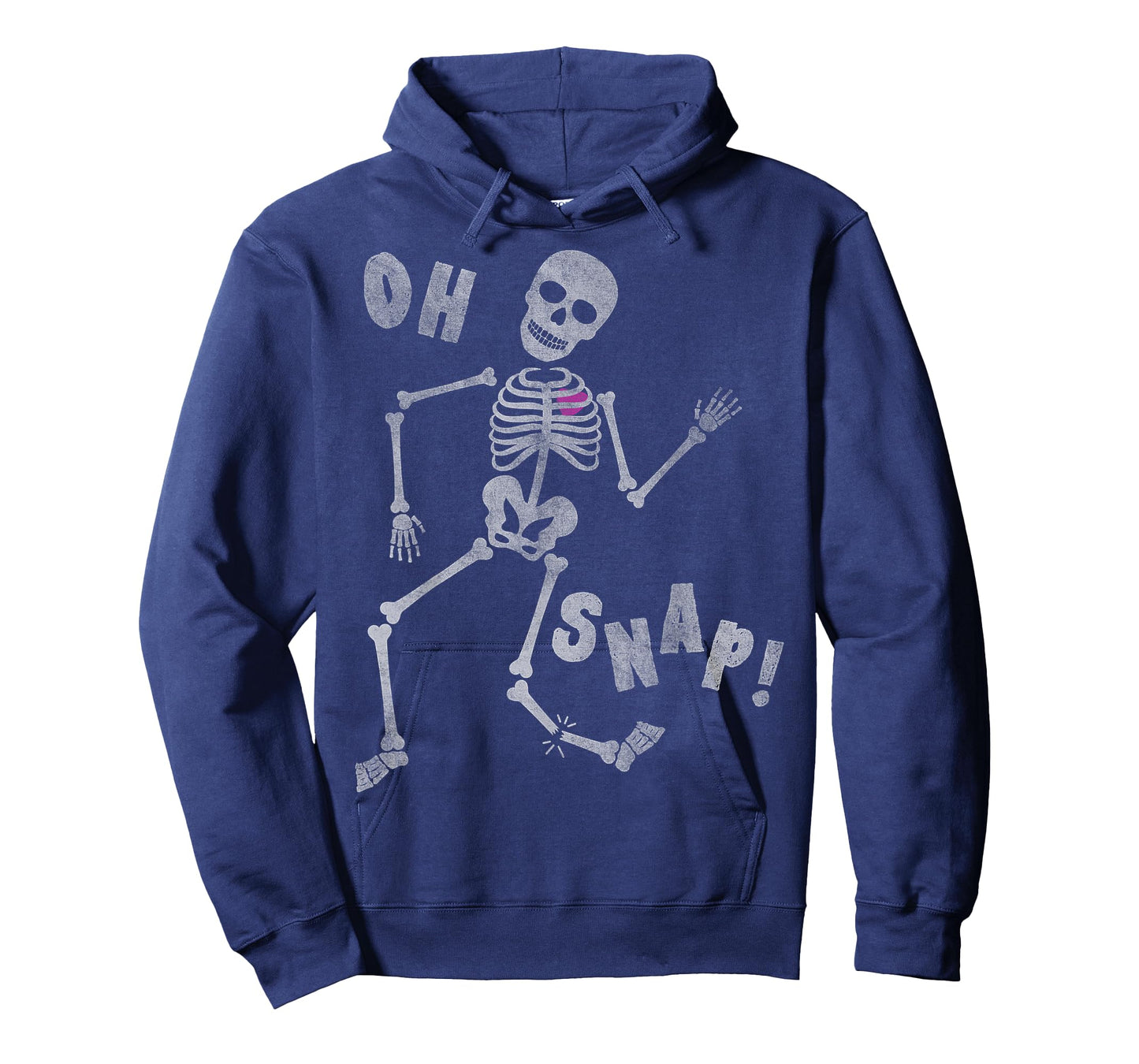 Halloween Oh Snap Skeleton Broken Leg T-Shirt