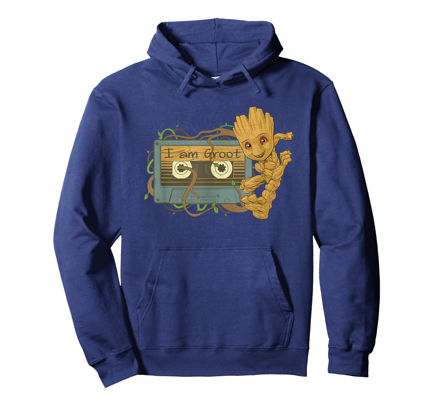 Marvel Guardians of The Galaxy I Am Groot Mixtape T-Shirt Small