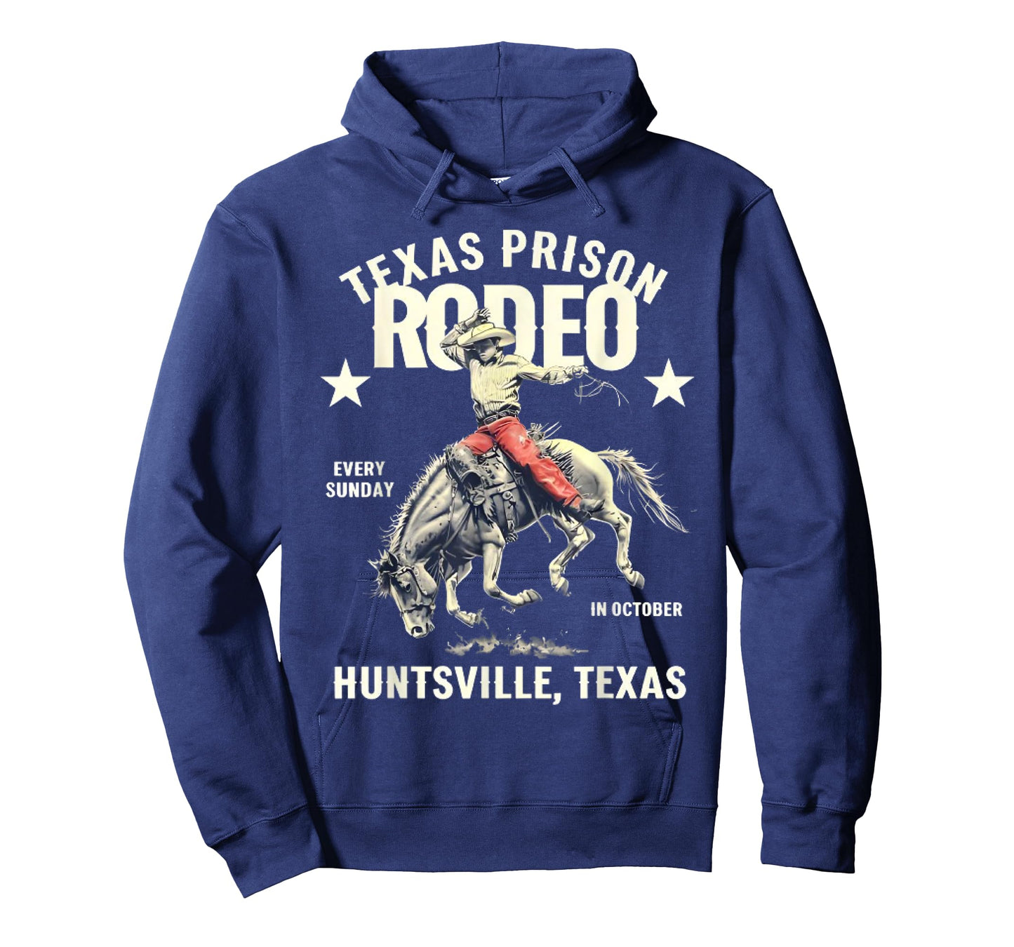 Texas Prison Rodeo Sunday In October Huntsville Texas Design T-Shirt