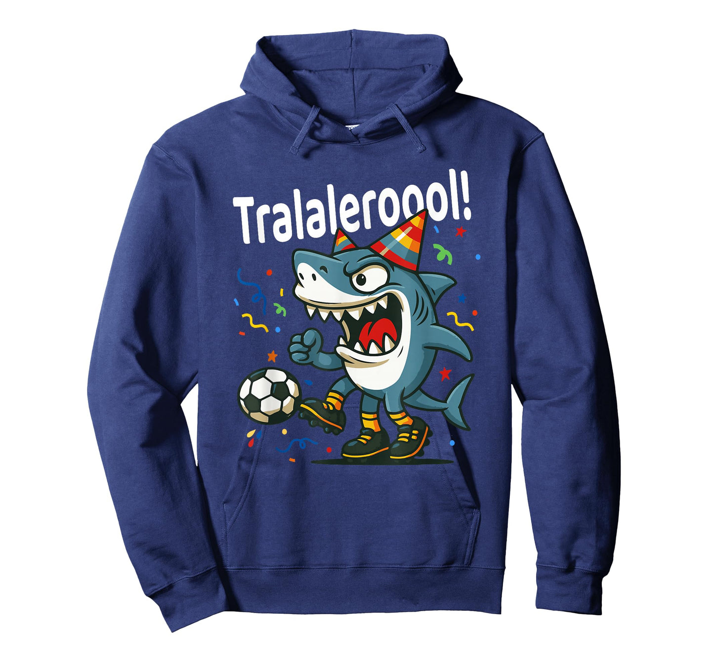 Tralalero Tralala Italian Brainrot Boys Soccer Birthday Meme T-Shirt