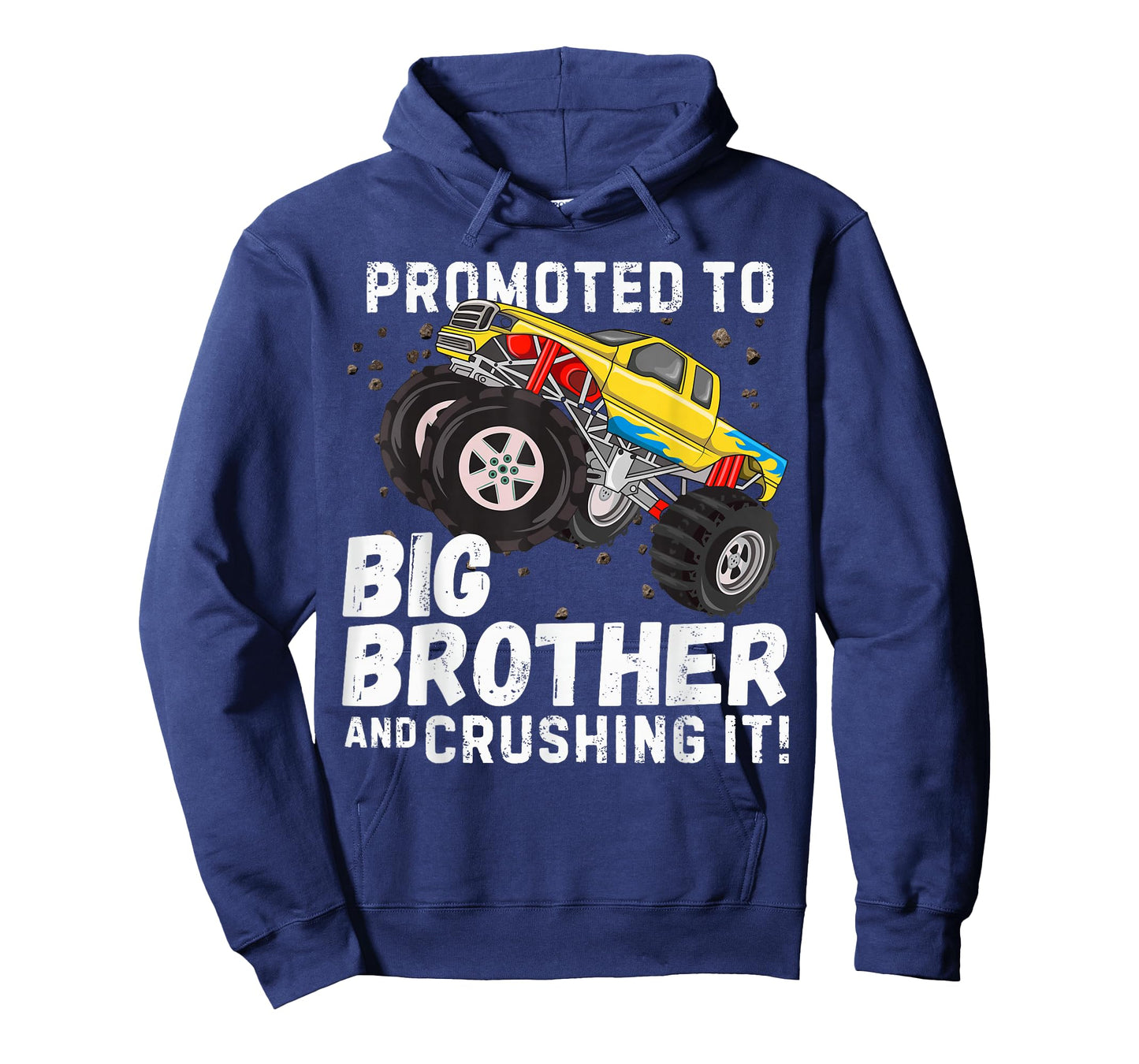 Cute Promoted to Big Brother Monster Truck Kids Tee T-Shirt
