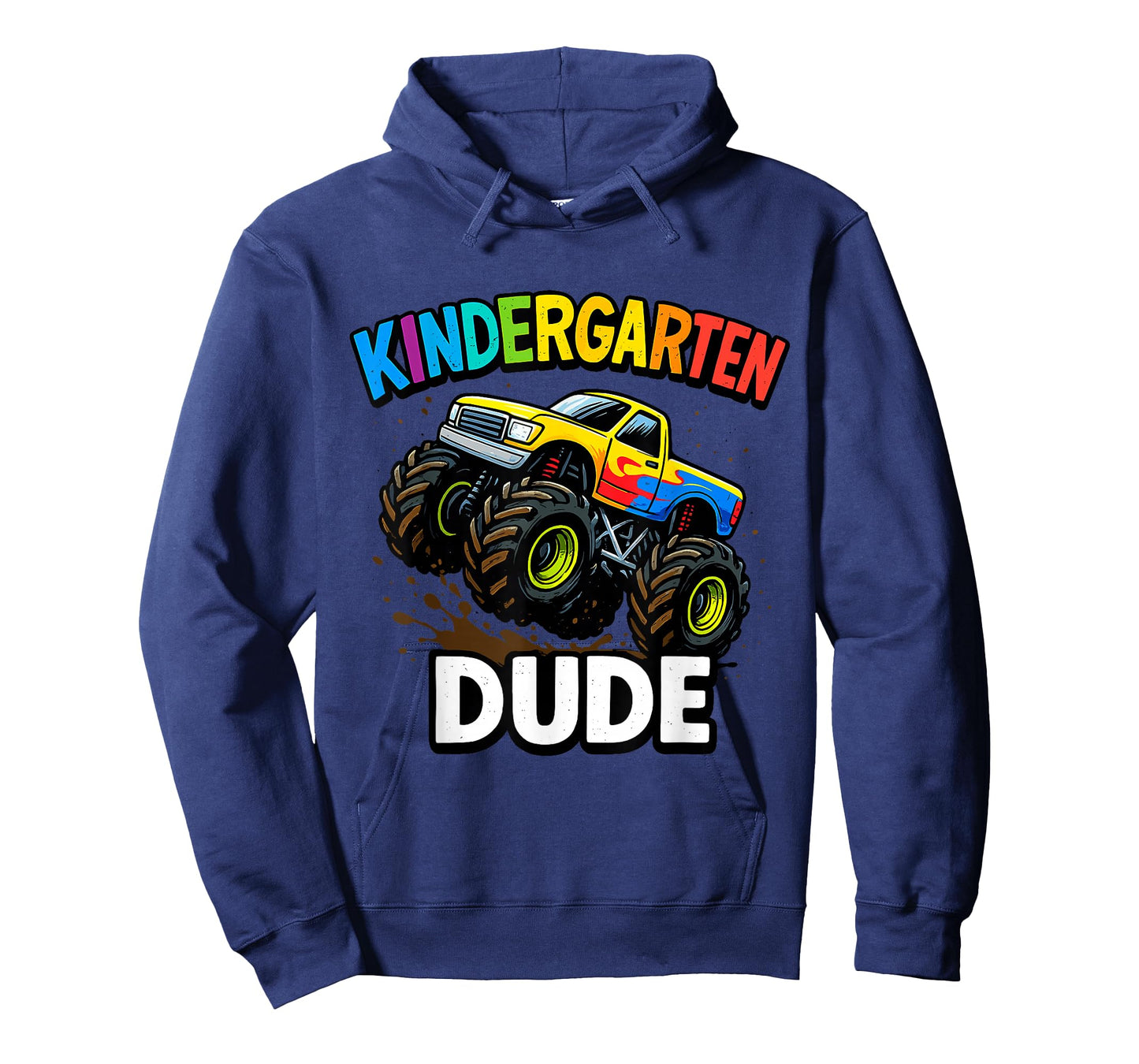 Monster Truck Kindergarten Boy T-Shirt