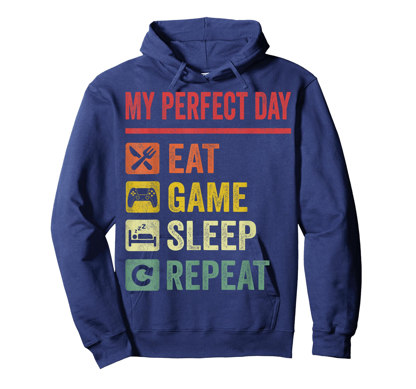 My Perfect Day Video Games T-Shirt Funny Cool Gamer Tee Gift T-Shirt