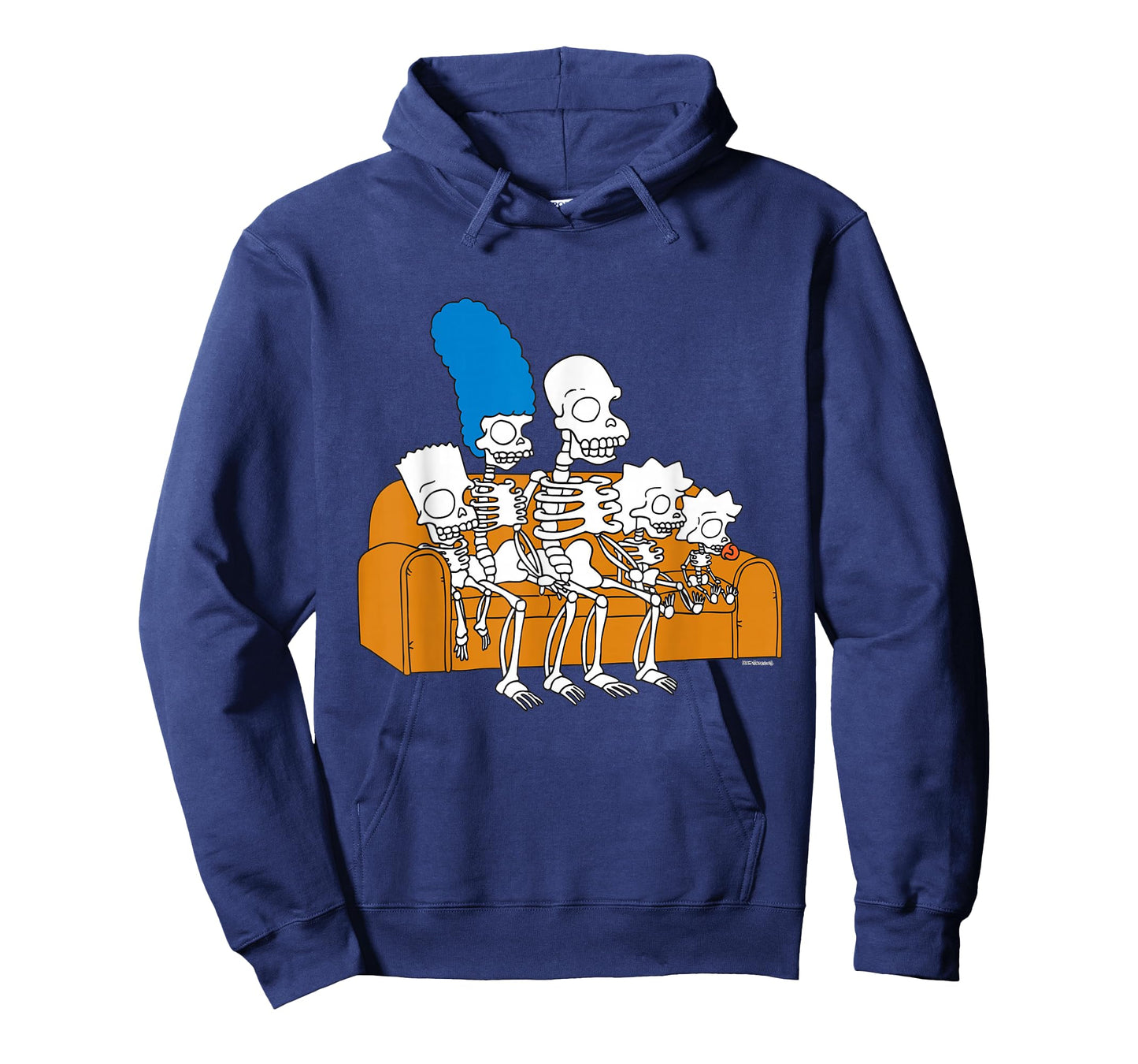 The Simpsons Skeletons Treehouse of Horror Couch Gag T-Shirt