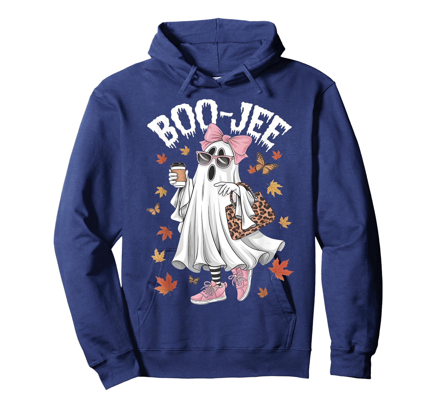 Funny Boo-Jee Ghost Halloween Boo Jee Ghost Coffee Cup Fall T-Shirt