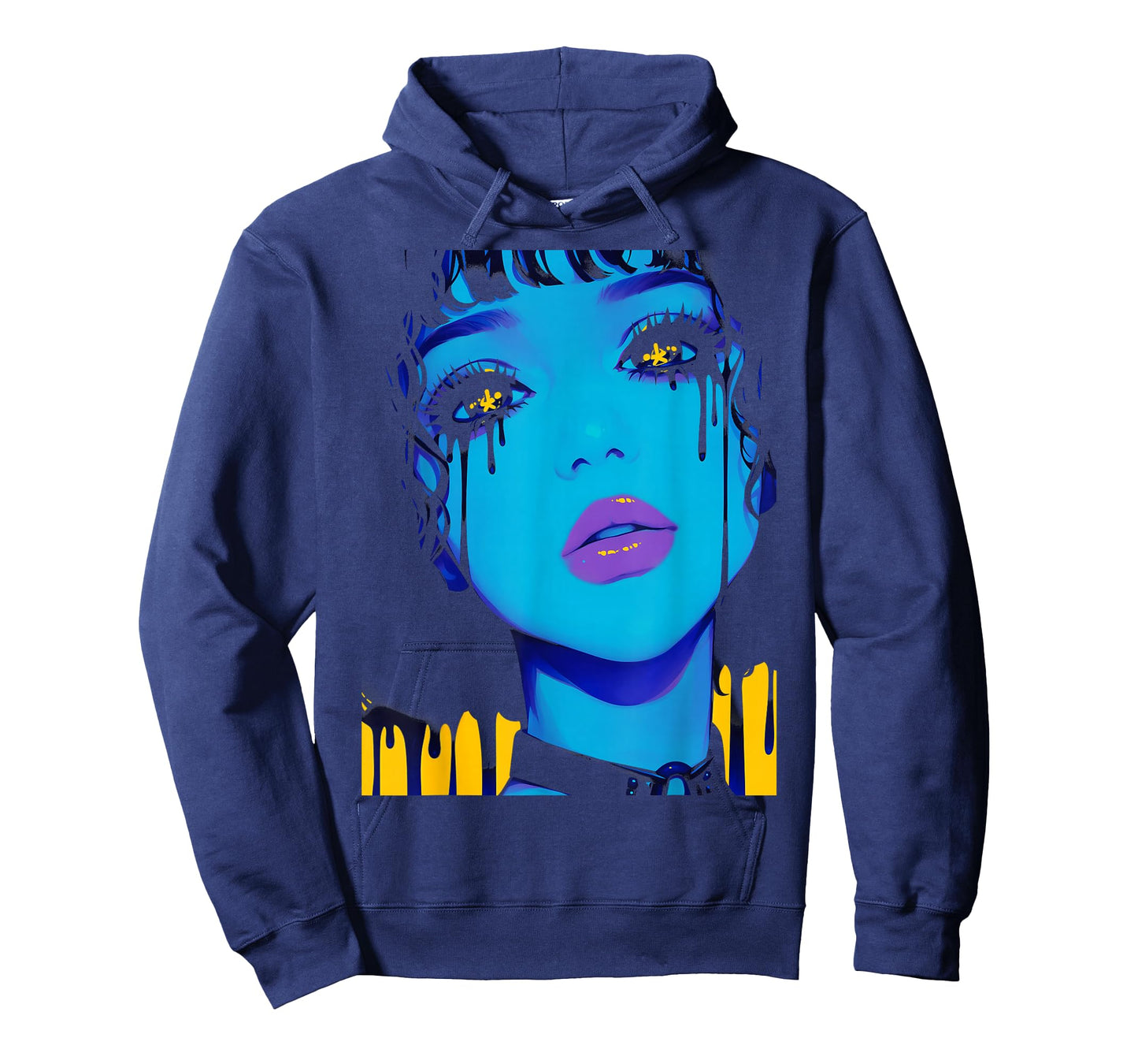 Cybergoth Cybercore Grunge Punk Goth Girl Alt Anime Manga T-Shirt