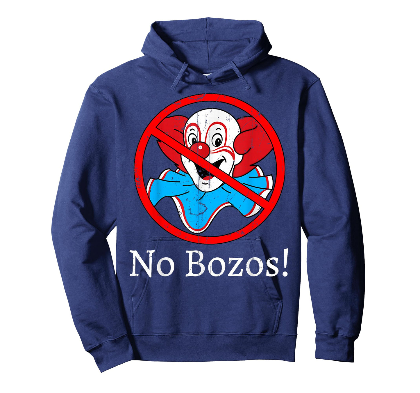 Vintage No Bozos 1983 Clowns T-Shirt
