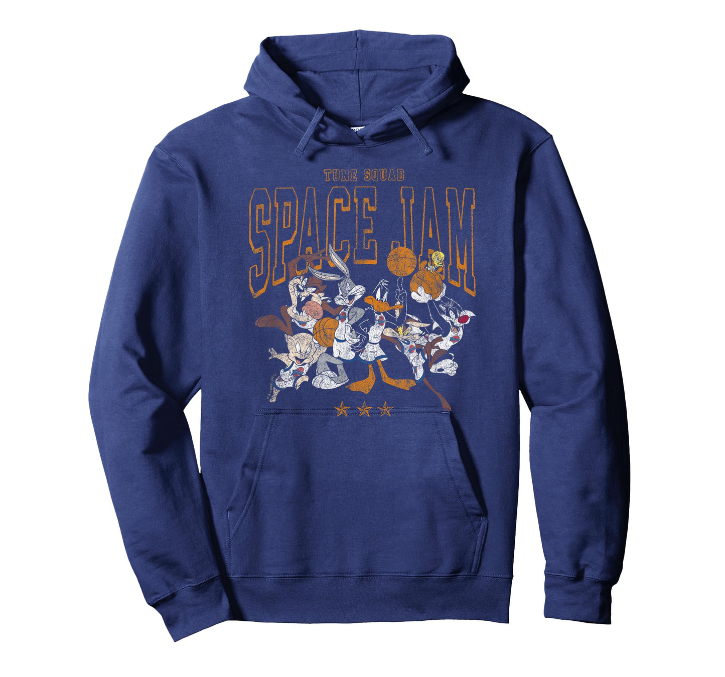 Space Jam Classic Tune Squad Distressed Poster T-Shirt