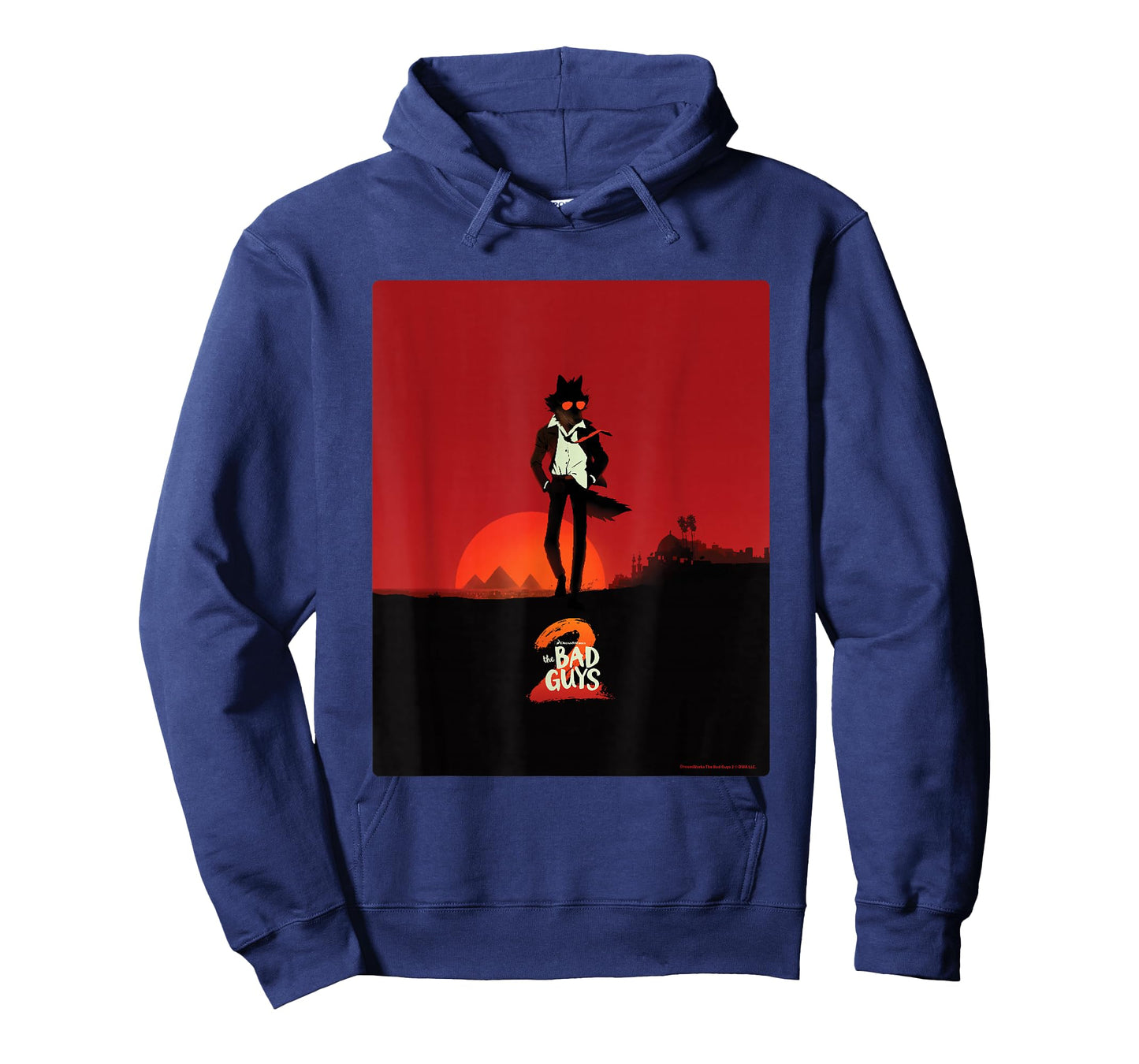 DreamWorks The Bad Guys 2 Mr. Wolf Poster Style T-Shirt
