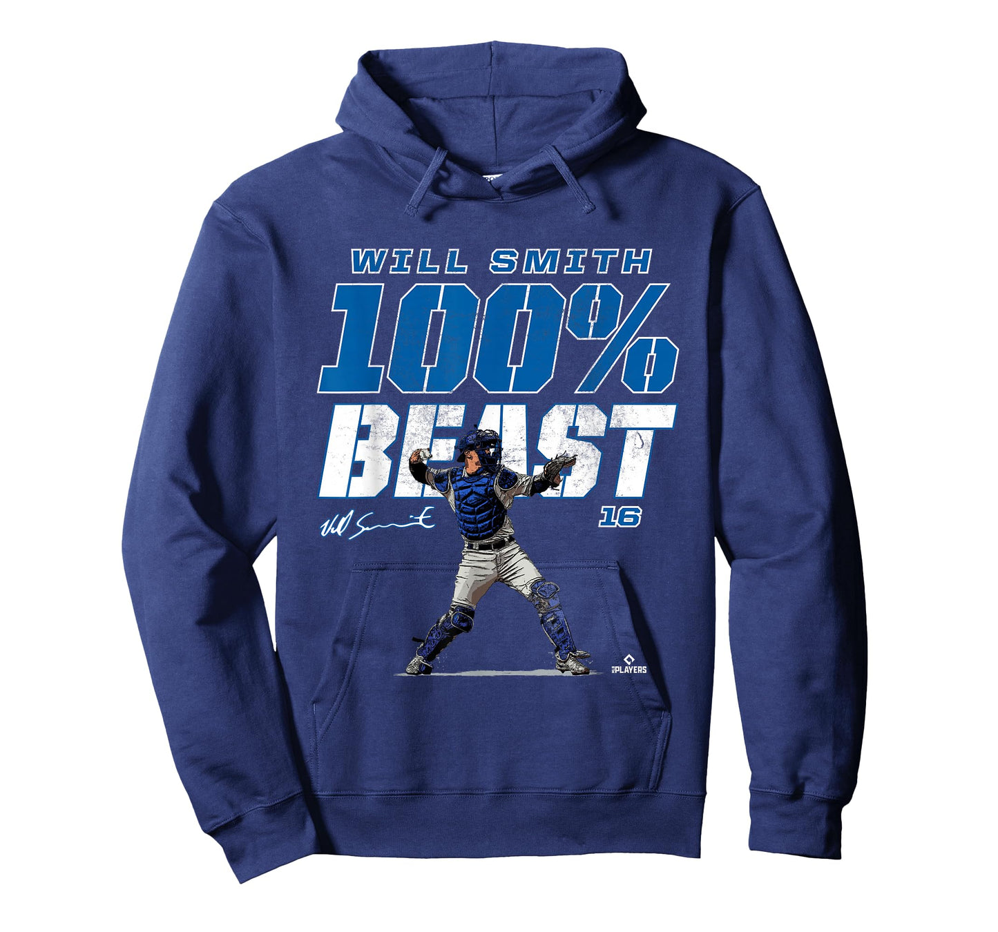 100% Beast Will Smith Los Angeles MLBPA T-Shirt