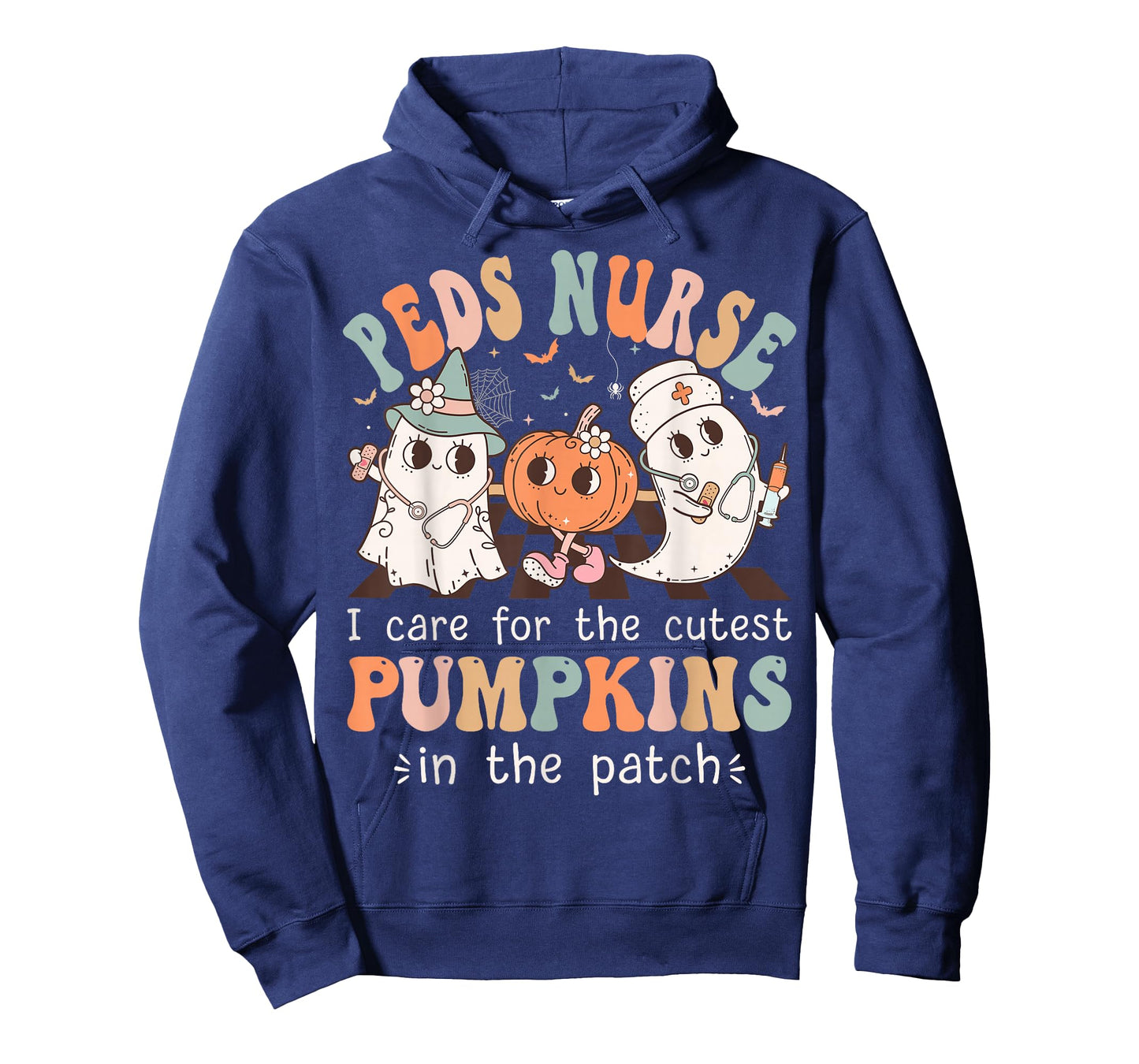 Peds Nurse Cutest Pumpkins Halloween Pediatric Nurse T-Shirt