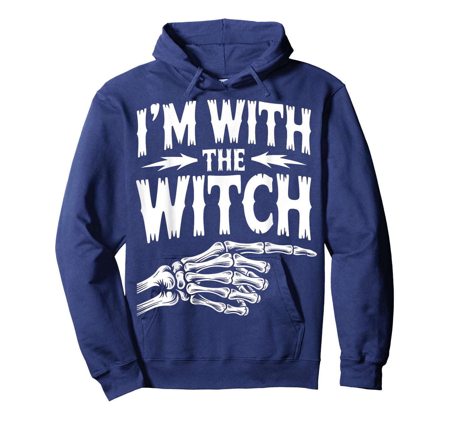 I'm with The Witch Funny Halloween Costume T-Shirt