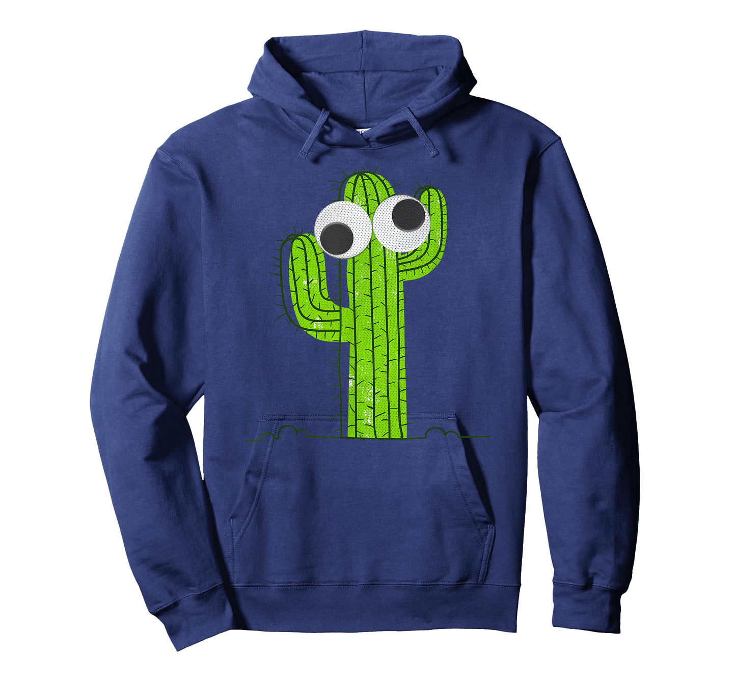 Googly Eyes Cactus Vintage Funny T-Shirt
