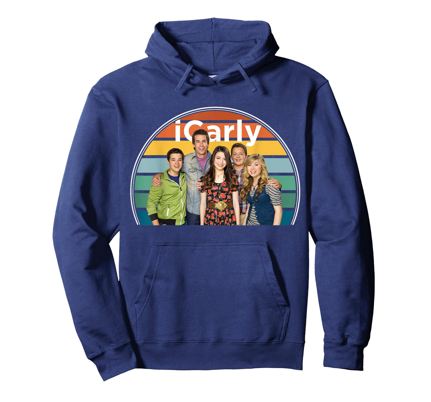 iCarly Rainbow Arc with Carly, Sam, Freddie, and Spencer T-Shirt
