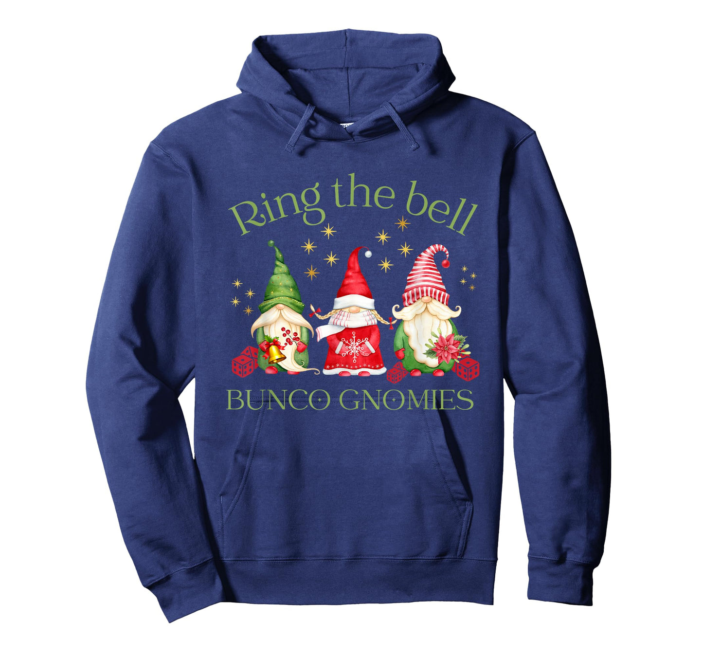 Ring the Bell Bunco Gnomies Bunco Christmas Gnomes T-Shirt