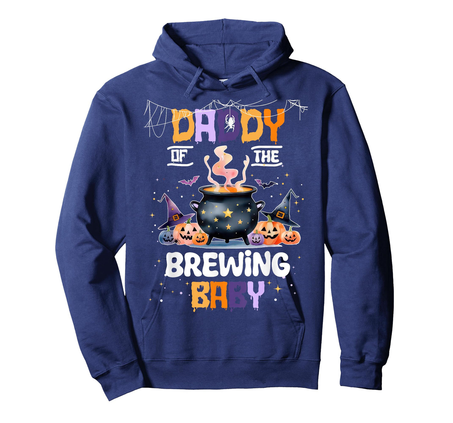 Daddy of The Brewing Baby Boo Ghost Halloween Baby Shower T-Shirt