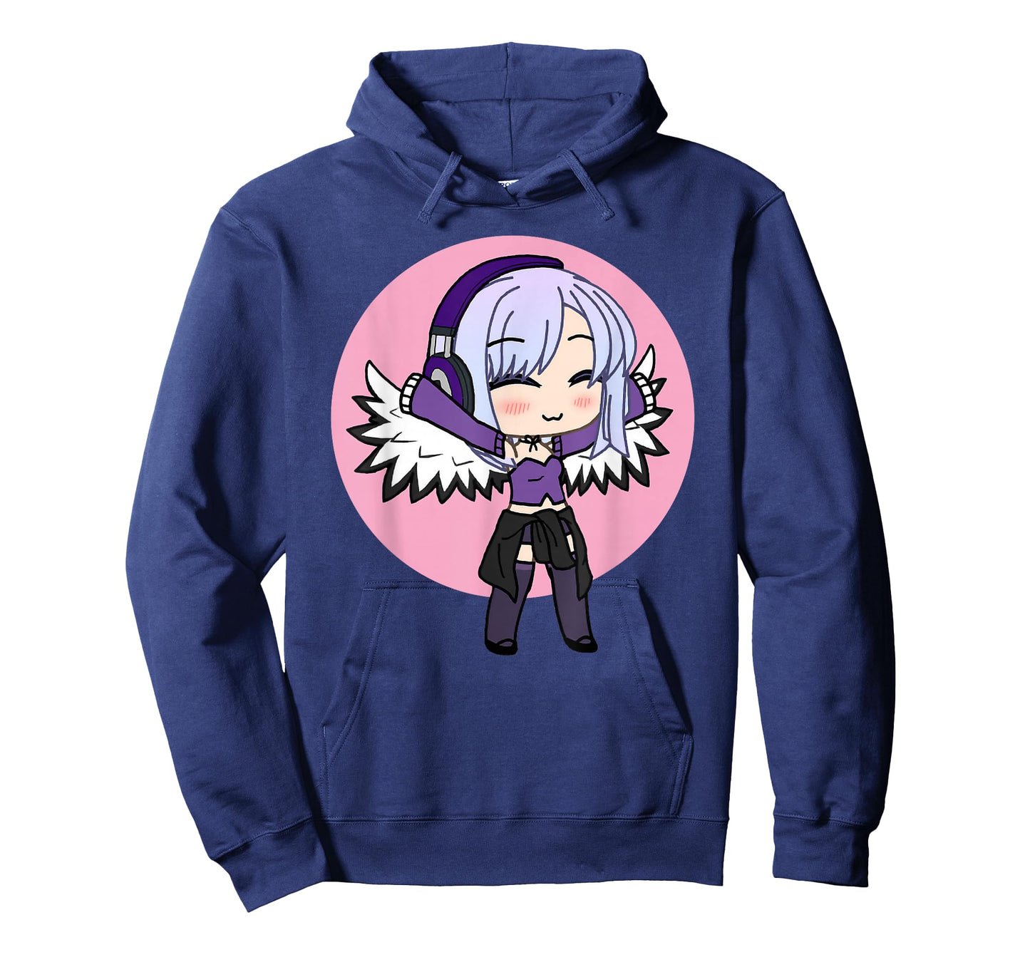 Cute Chibi Style Kawaii Anime Girl with Wings T-Shirt