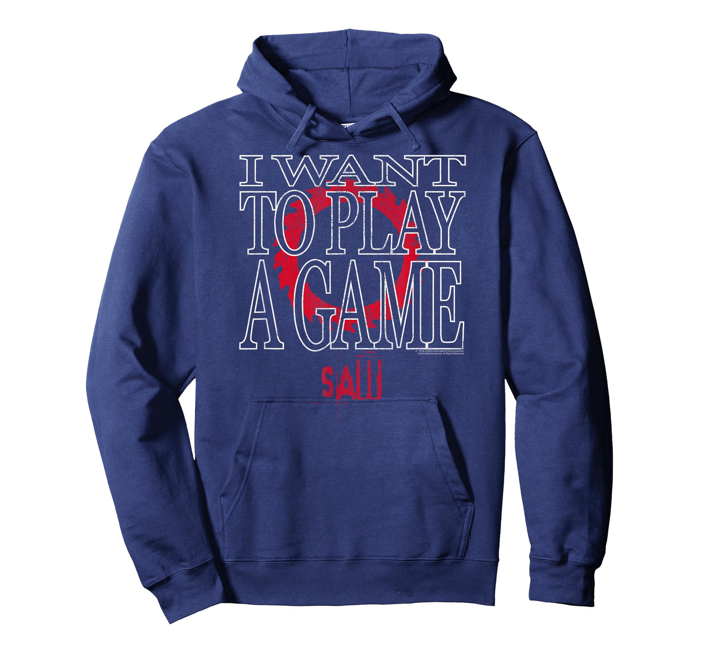 Saw I Want to Play a Game Saw Blade Horror Movie T-Shirt
