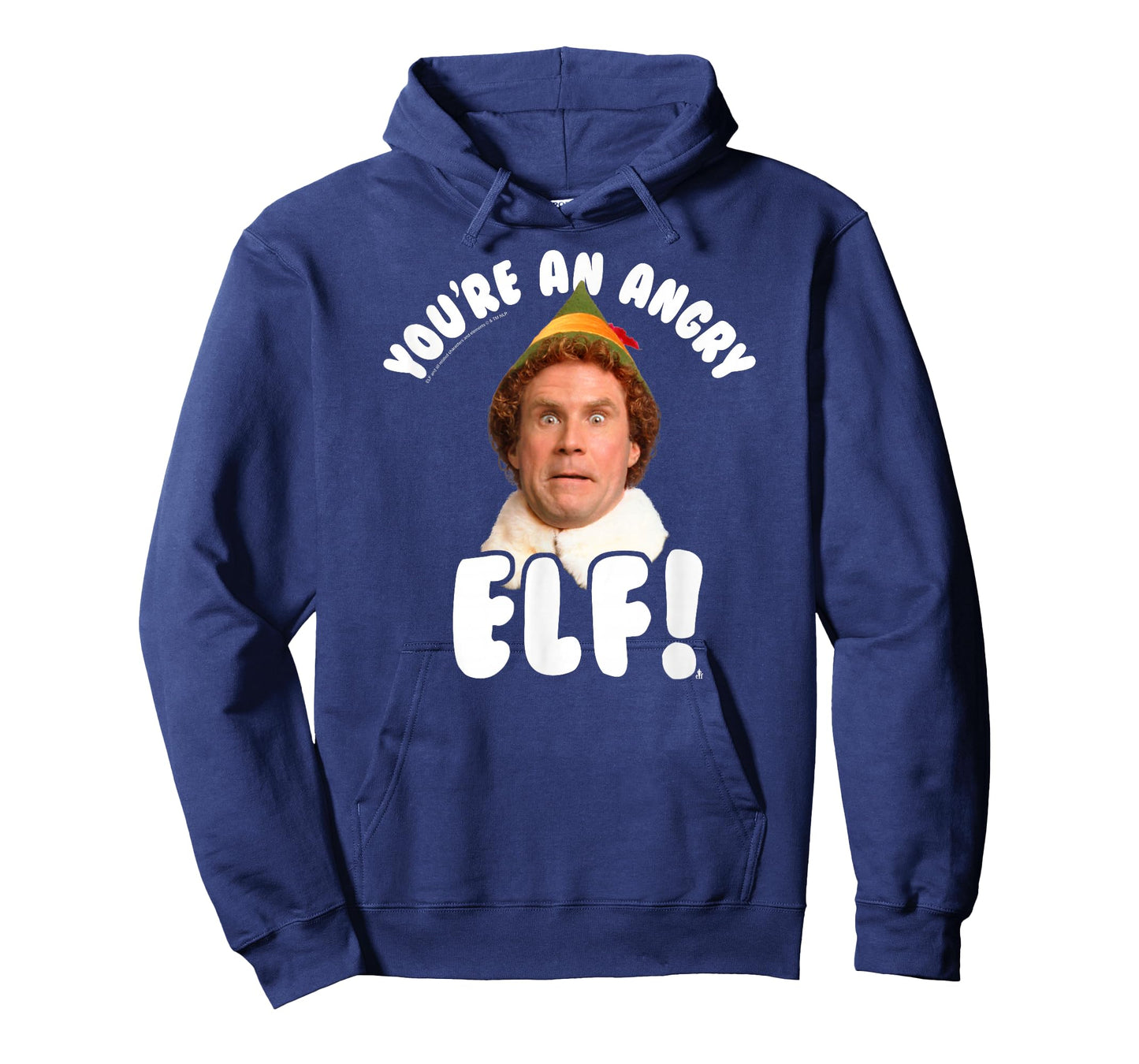 Elf You're an Angry Elf Funny Christmas Movie T-Shirt