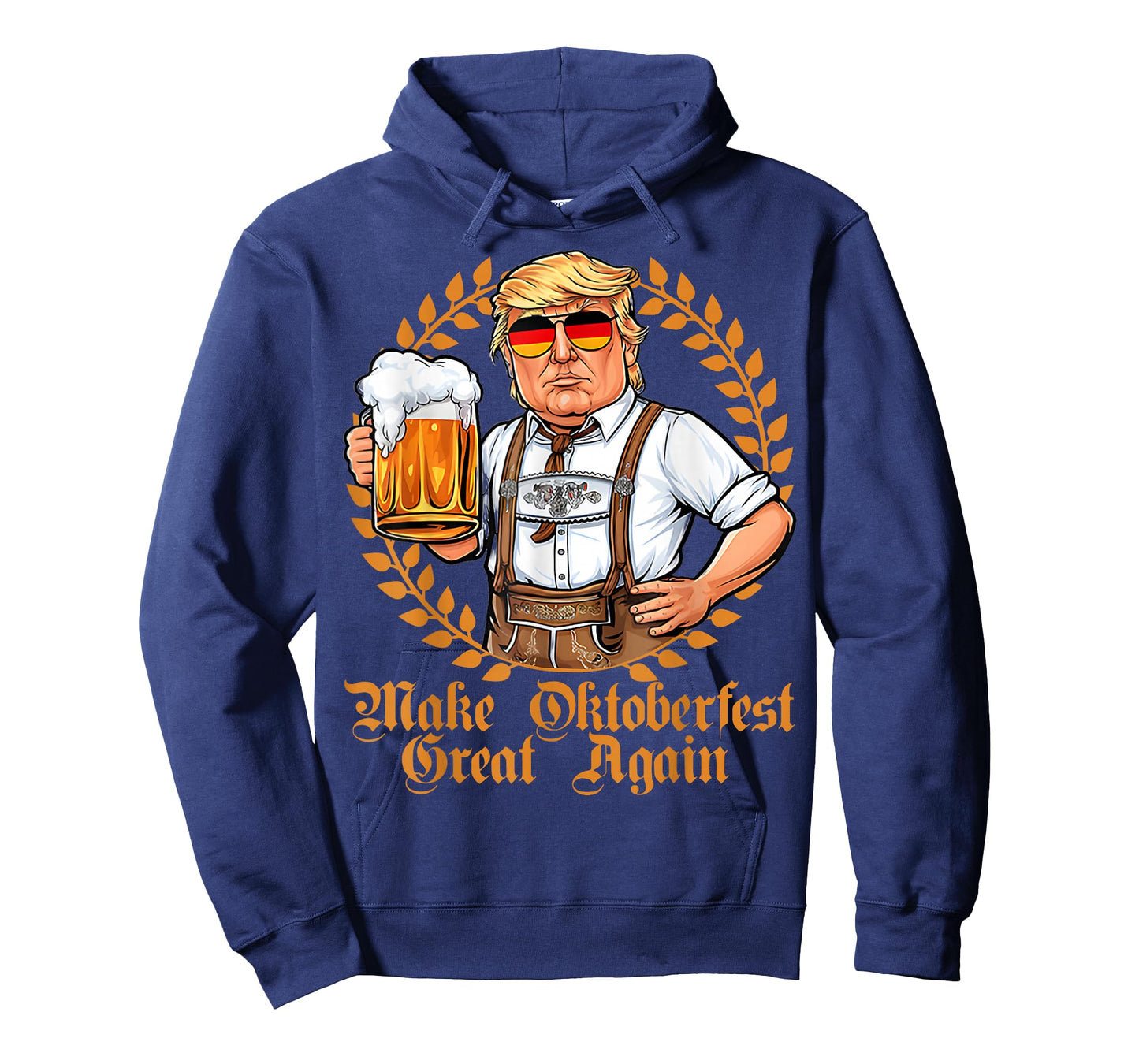 Make Oktoberfest Great again Beerfest Wurstfest Funny T-Shirt