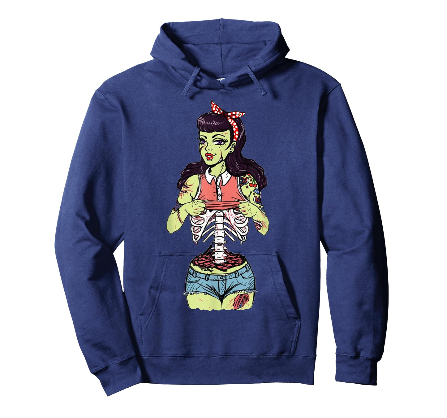 Zombie Pin Up Girl T-Shirt