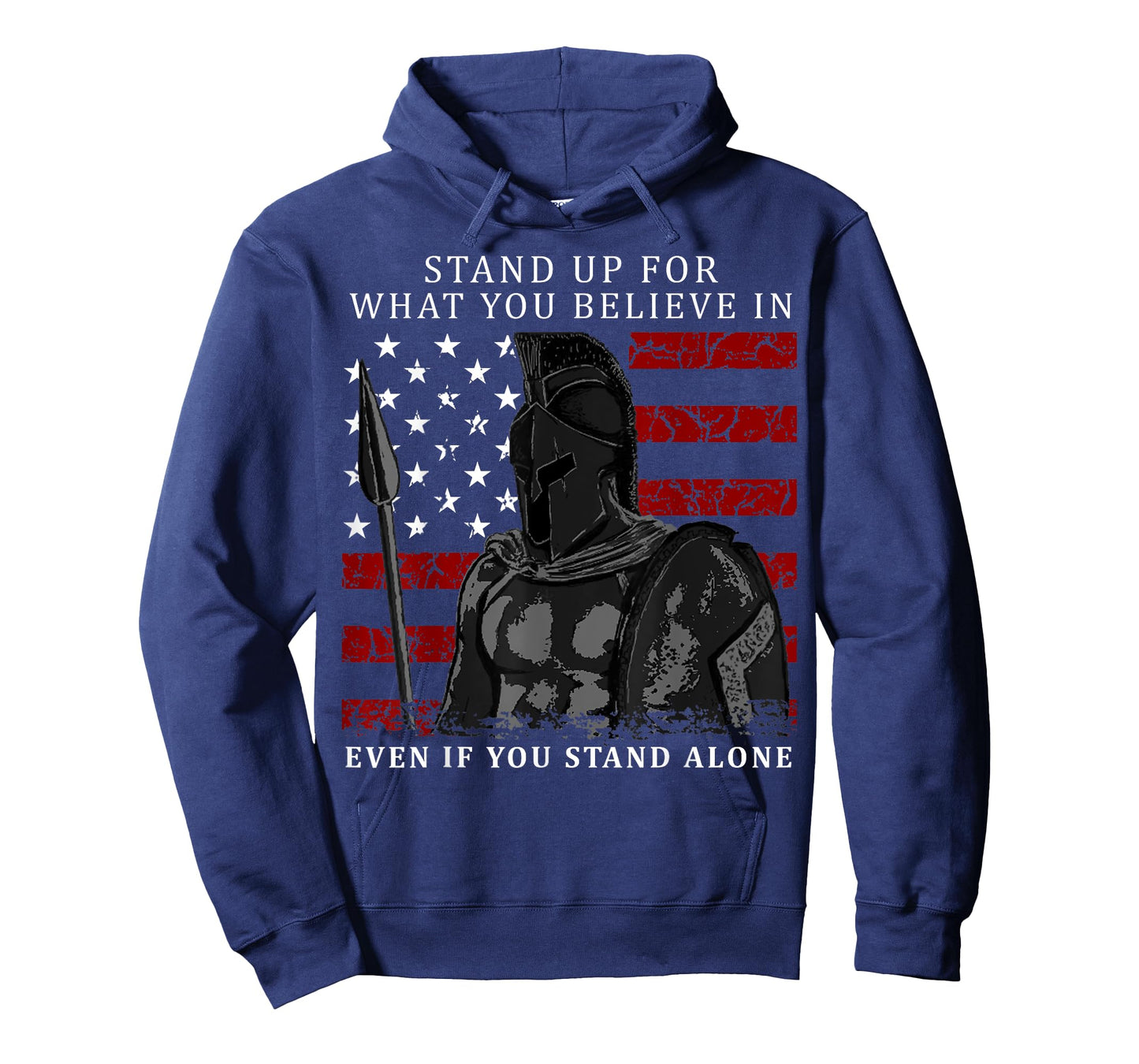 Spartan Warrior American Flag T-Shirt