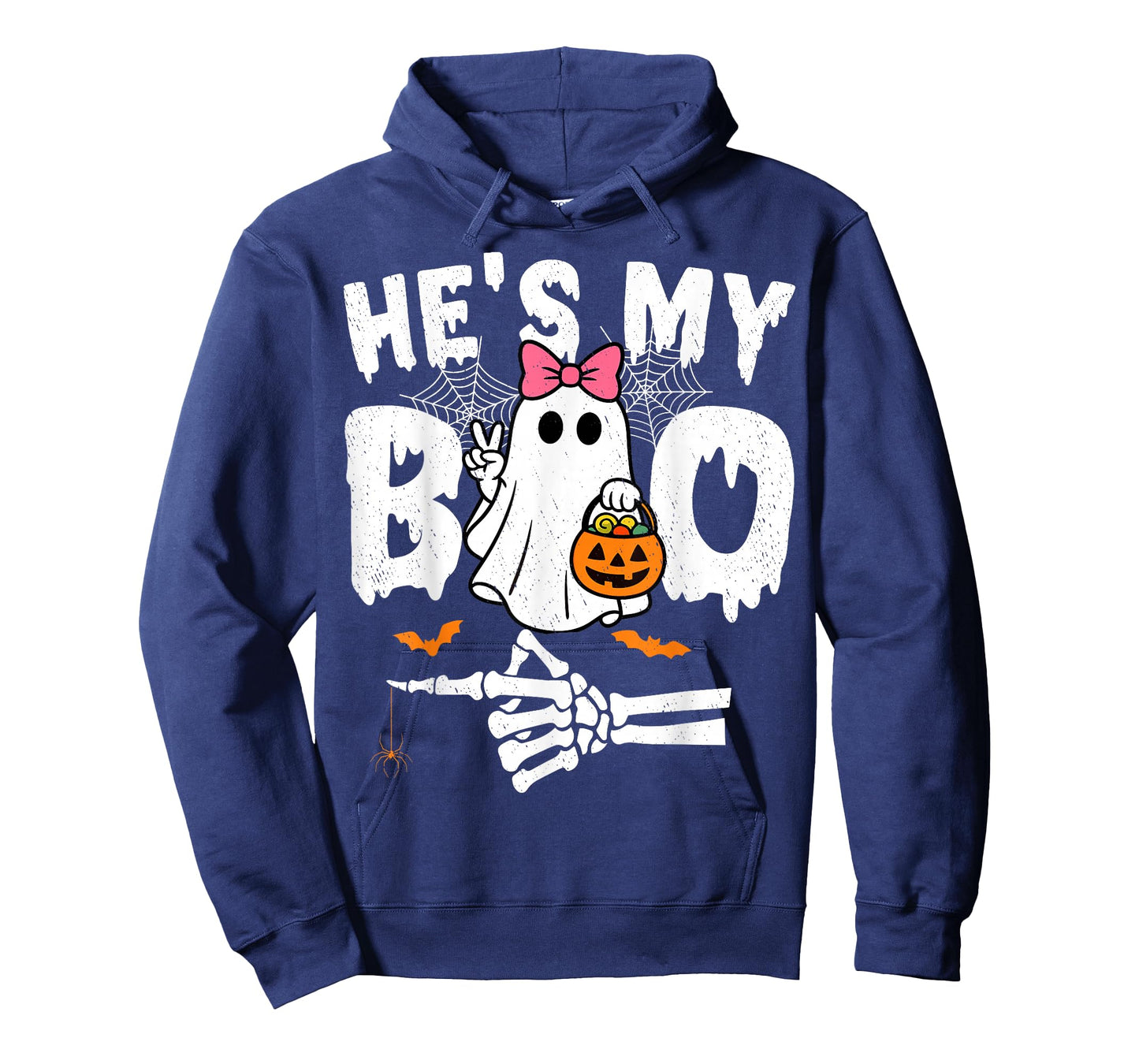 He's My Boo Matching Couple Halloween Couples She's My Boo T-Shirt