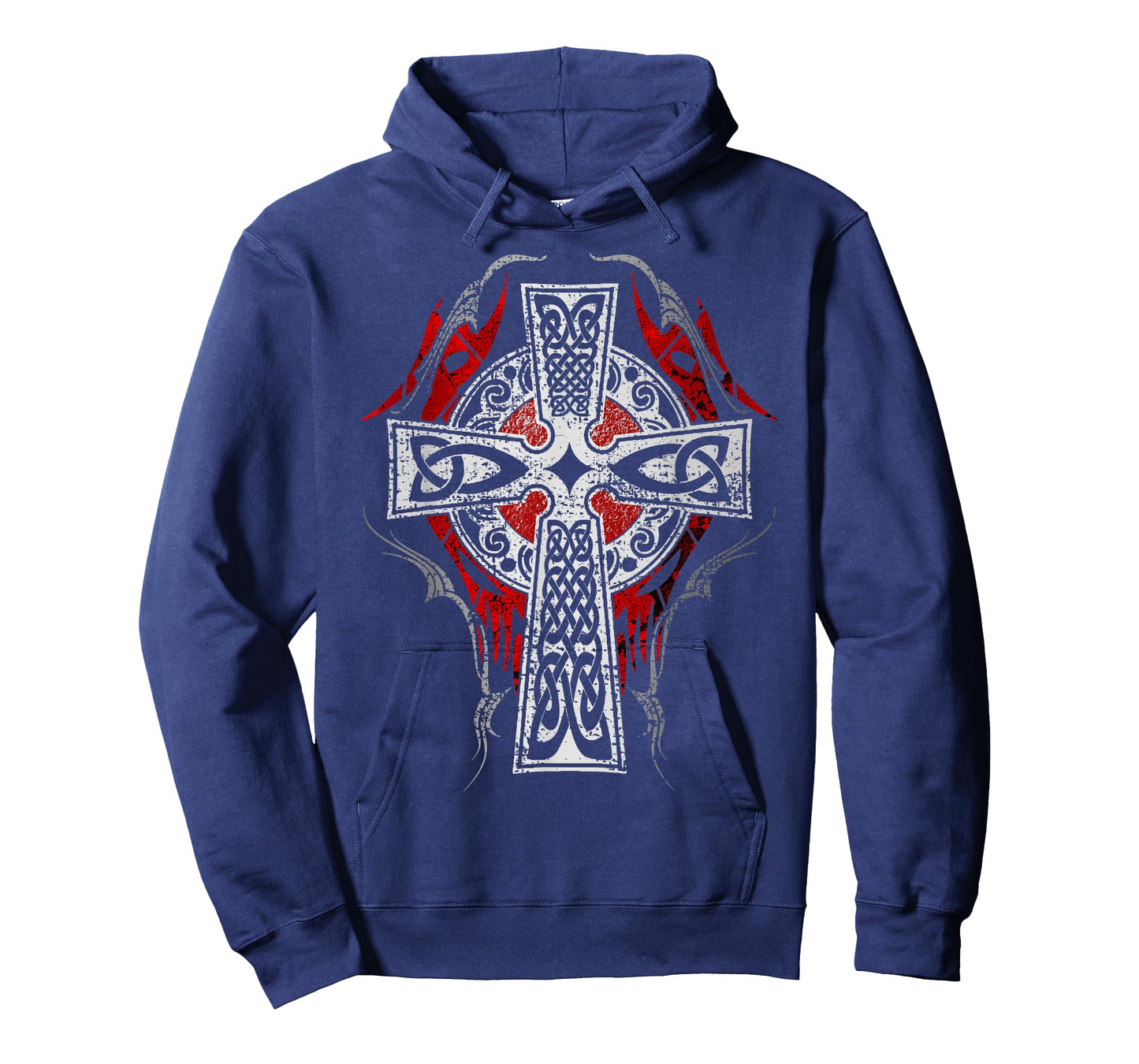 Fenrir The Norse Wolf Shirts Cross Celtic Vintage Norse Tribal T-Shirt