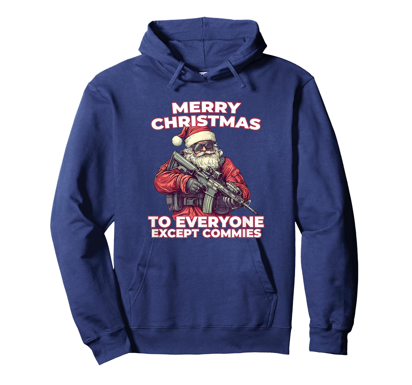 Merry Christmas Tactical Santa Claus Funny Holiday Wear T-Shirt