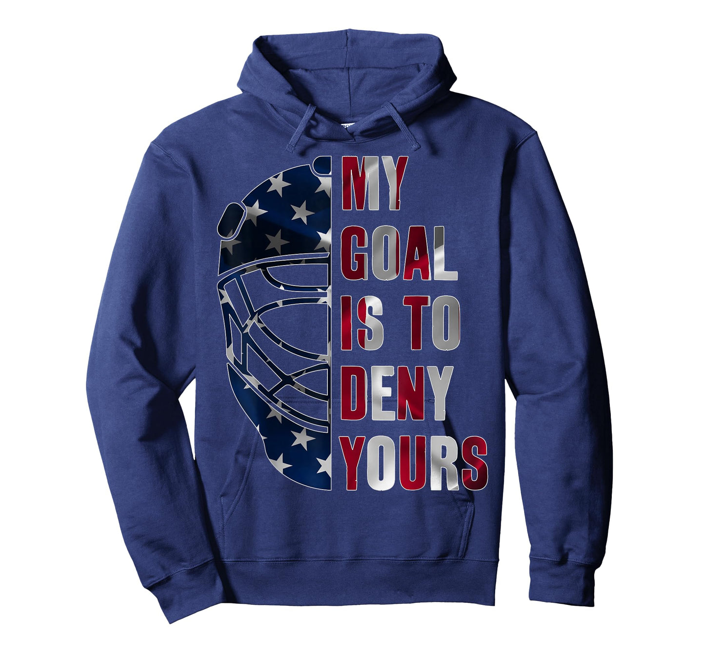 GOALIE MY GOAL IS TO DENY YOURS ICE HOCKEY GOALKEEPER T-Shirt