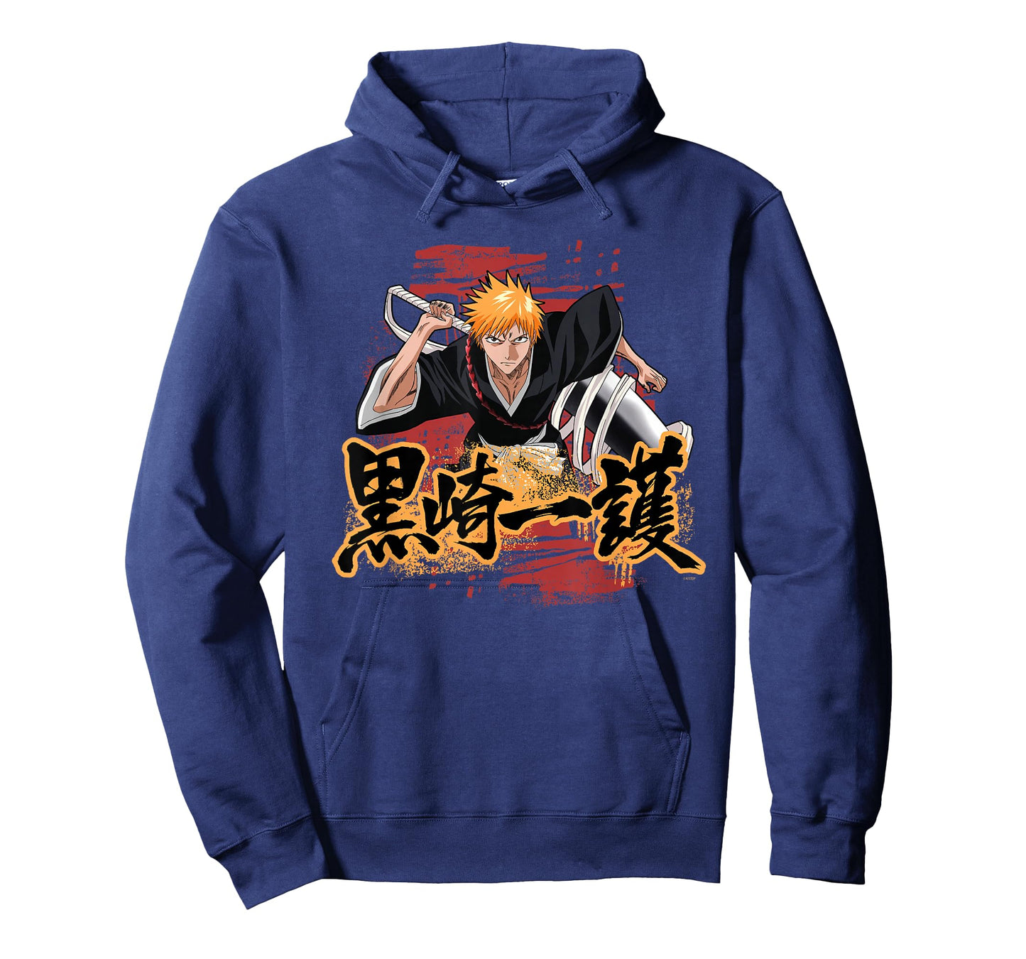 Bleach Ichigo Kanji and Symbol Scribbles Anime T-Shirt