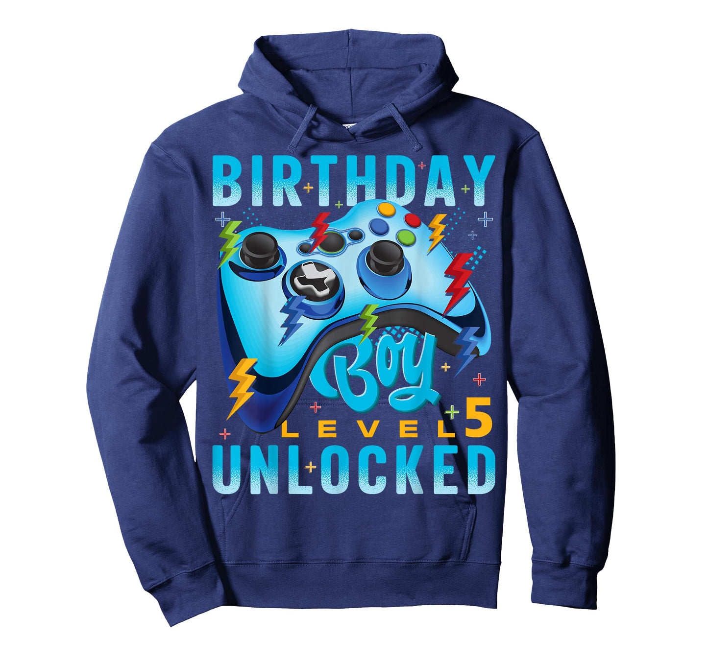 Level 5 Unlocked Birthday Boy Video Gamer 5th Birthday Boy T-Shirt