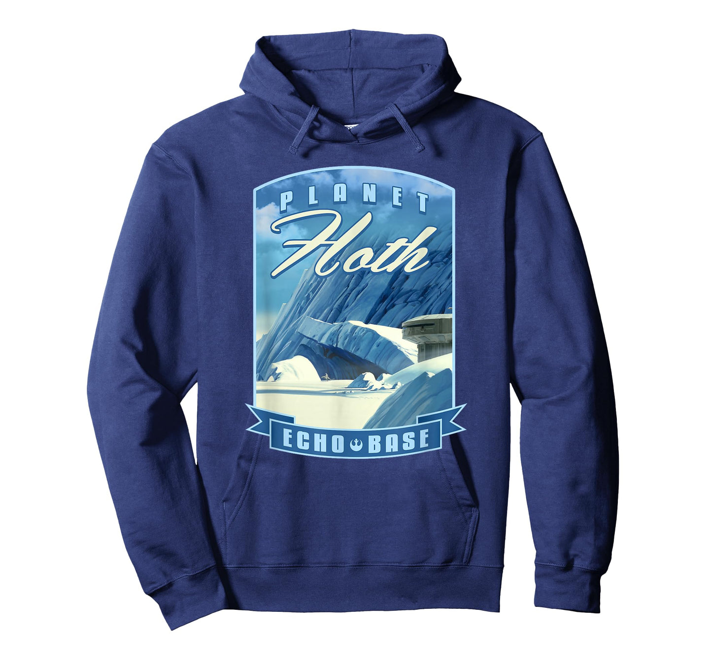Star Wars Planet Hoth Echo Base Landscape T-Shirt