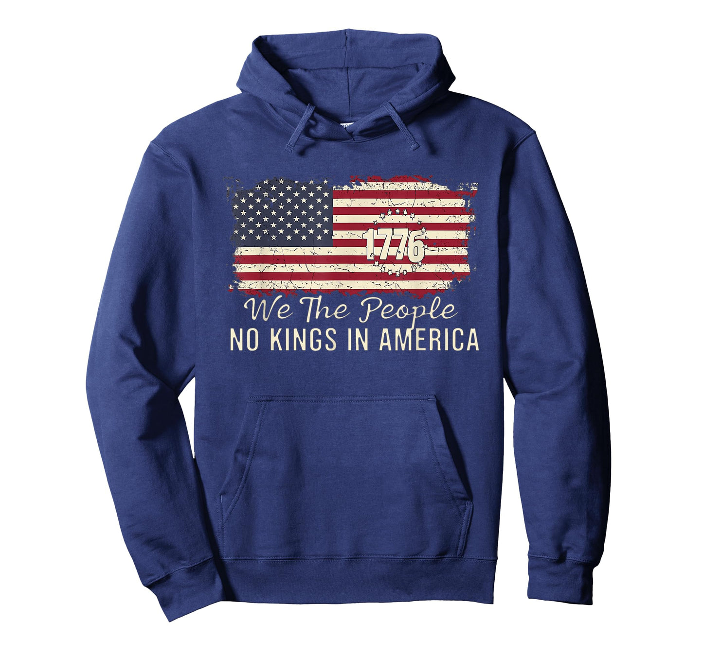 Let's go Taco No Kings In America Since 1776 American Flag T-Shirt