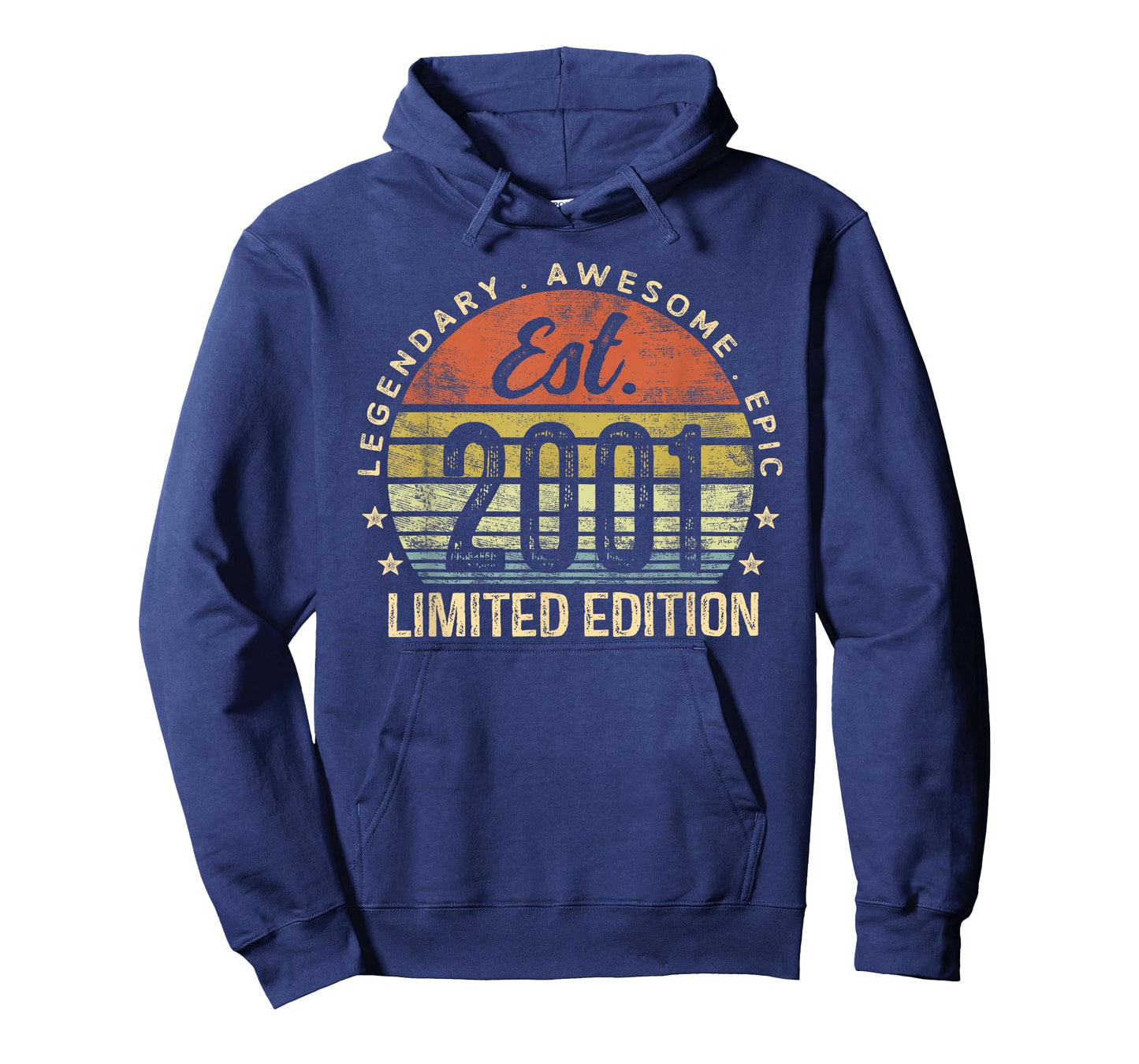 Est 2001 Limited Edition 24th Birthday Gifts 24 Year Old T-Shirt