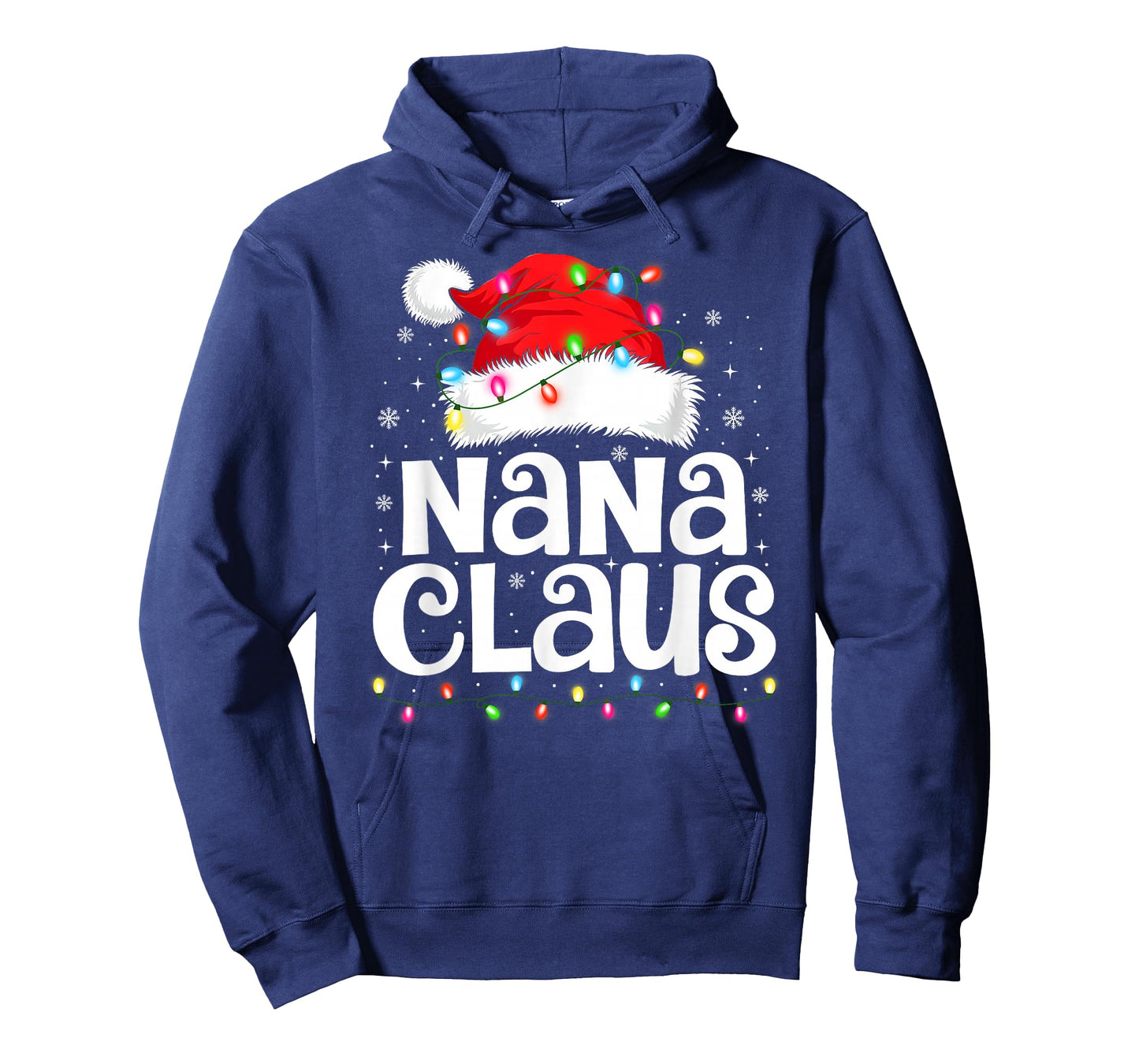 Nana Claus Matching Family Christmas Funny Xmas Pajamas T-Shirt