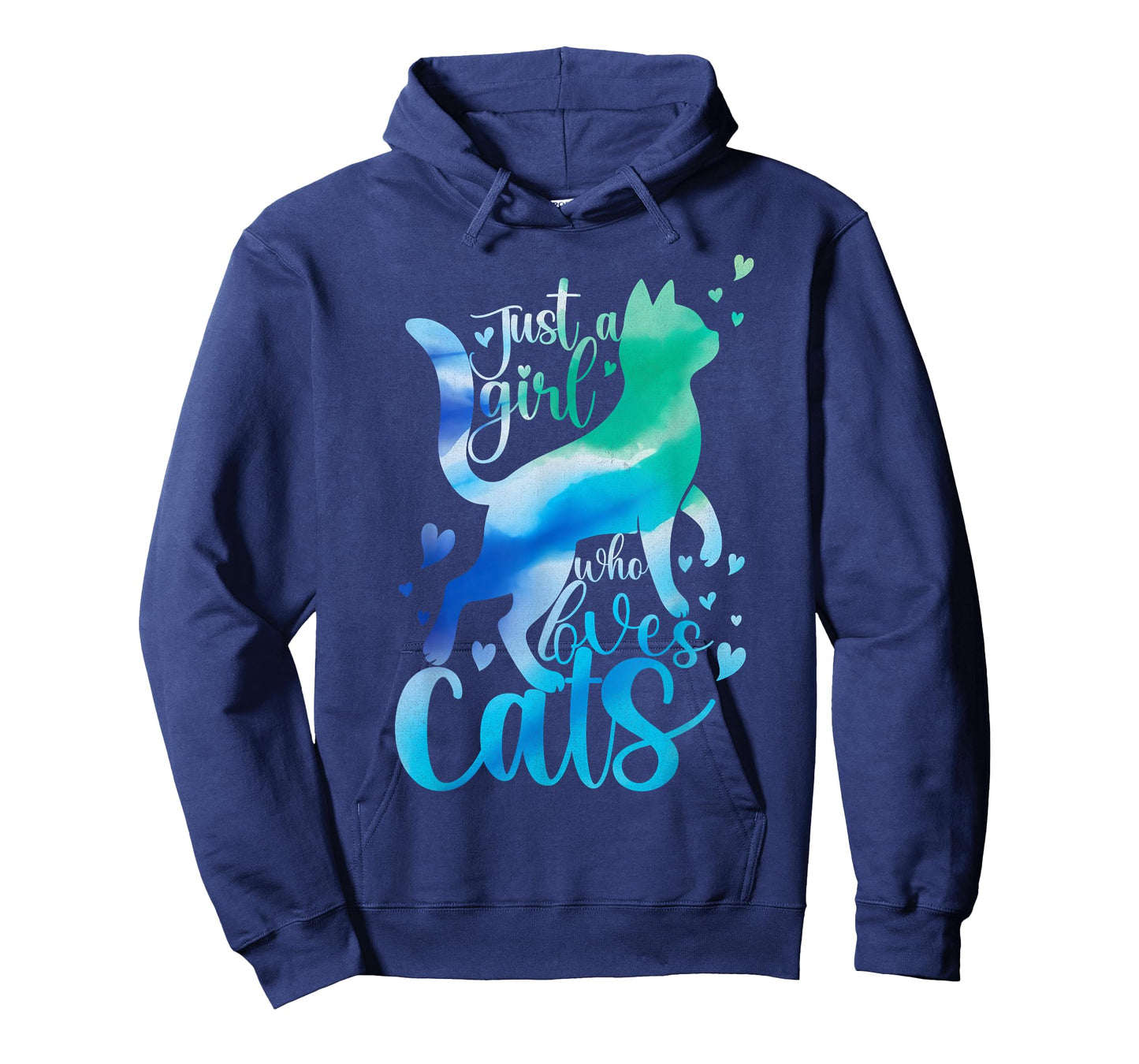 Kitty Just A Girl Who Loves Cats Cute Cat Lover Meow Pet Cat T-Shirt