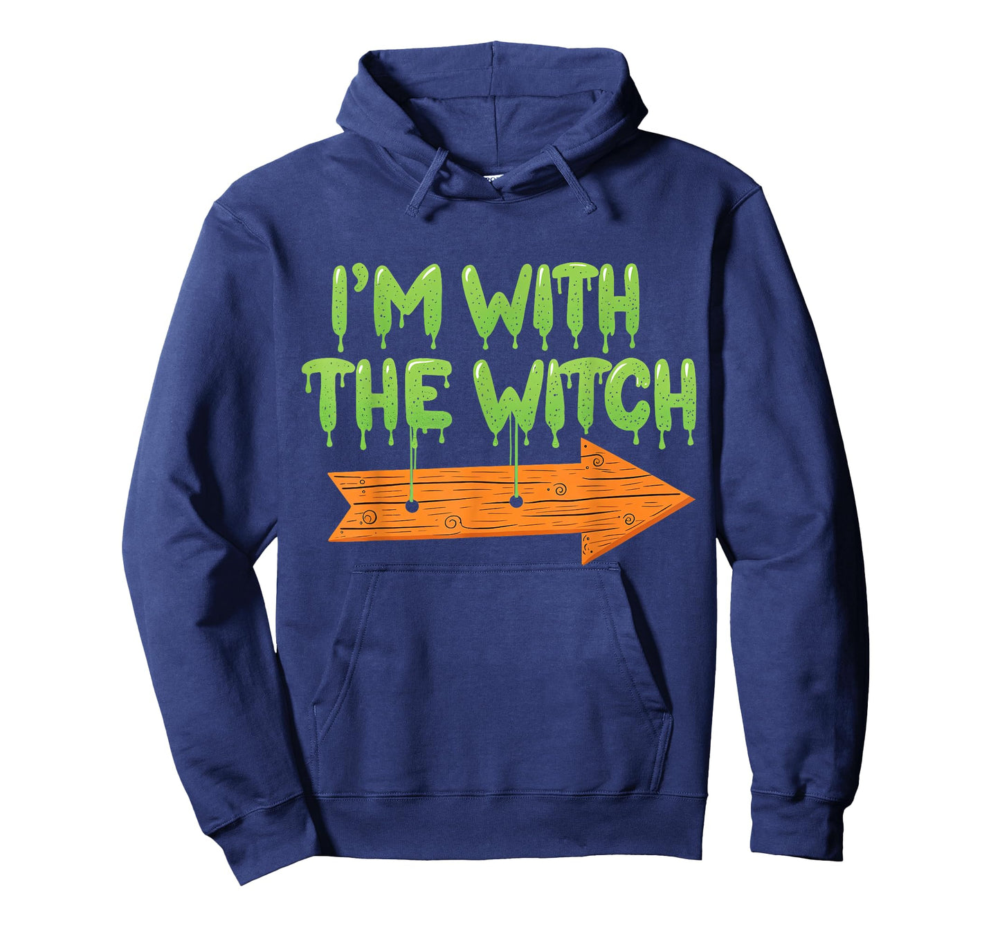 I'm with The Witch Halloween Couples Matching Spooky Season T-Shirt