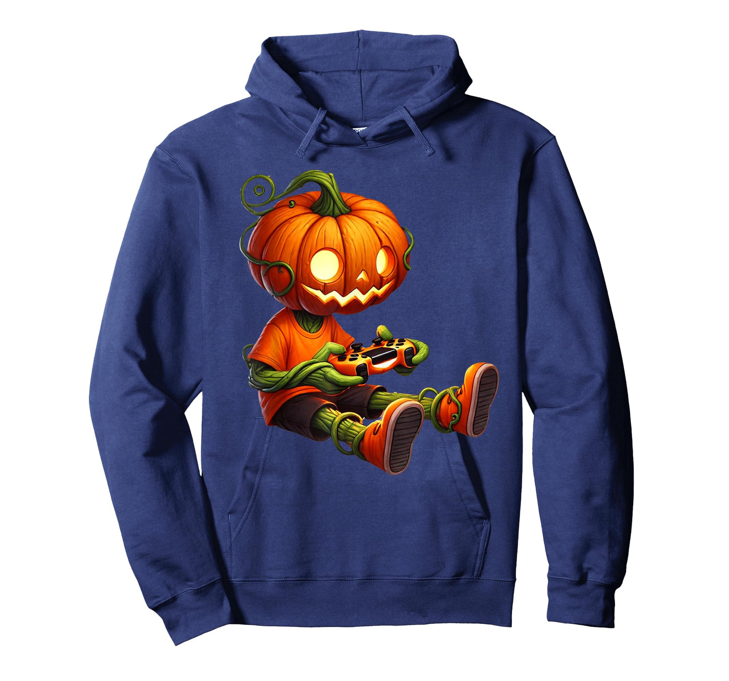 Halloween Pumpkins Head Gamer Video Gaming Boys Men Kids T-Shirt