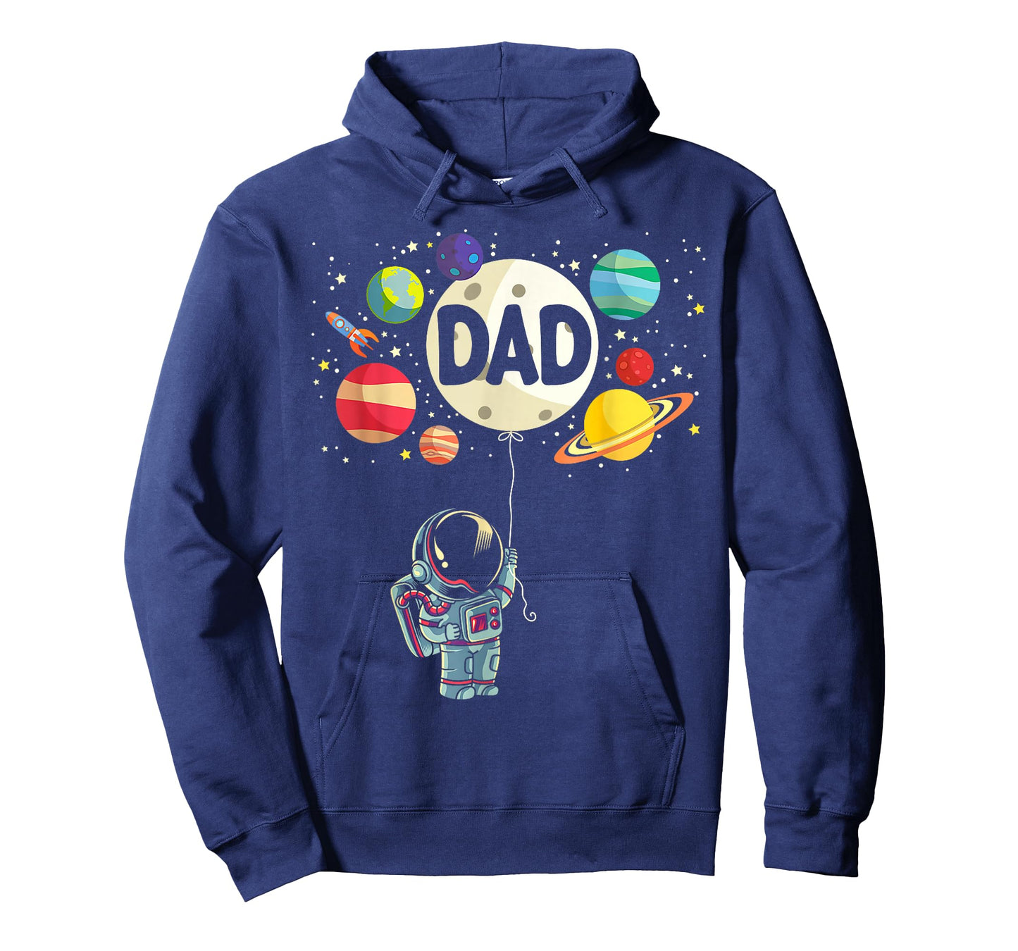 Dad of The Birthday Boy Space Astronaut 1st Birthday Family T-Shirt