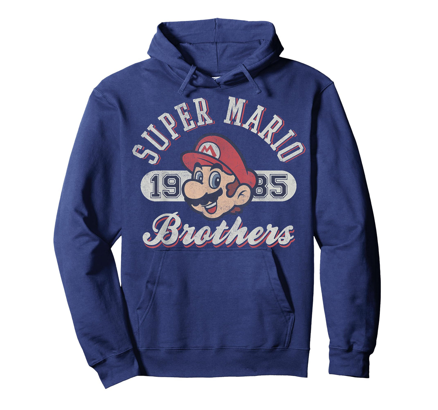 Super Mario Bros 1985 Face Vintage Logo Graphic T-Shirt