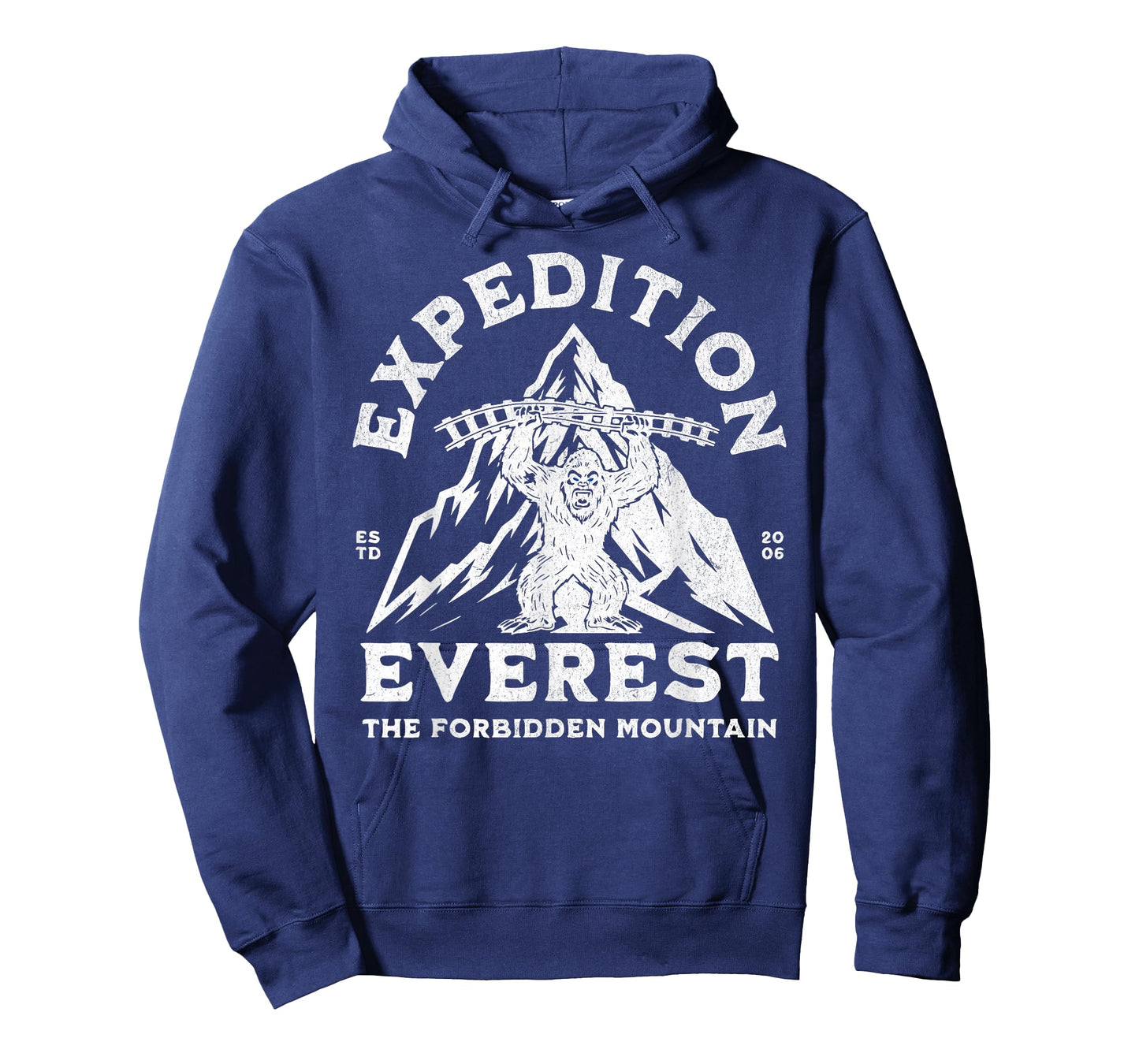 Expedition Everest, Yeti Snow Monster, Roller Coaster Ride T-Shirt