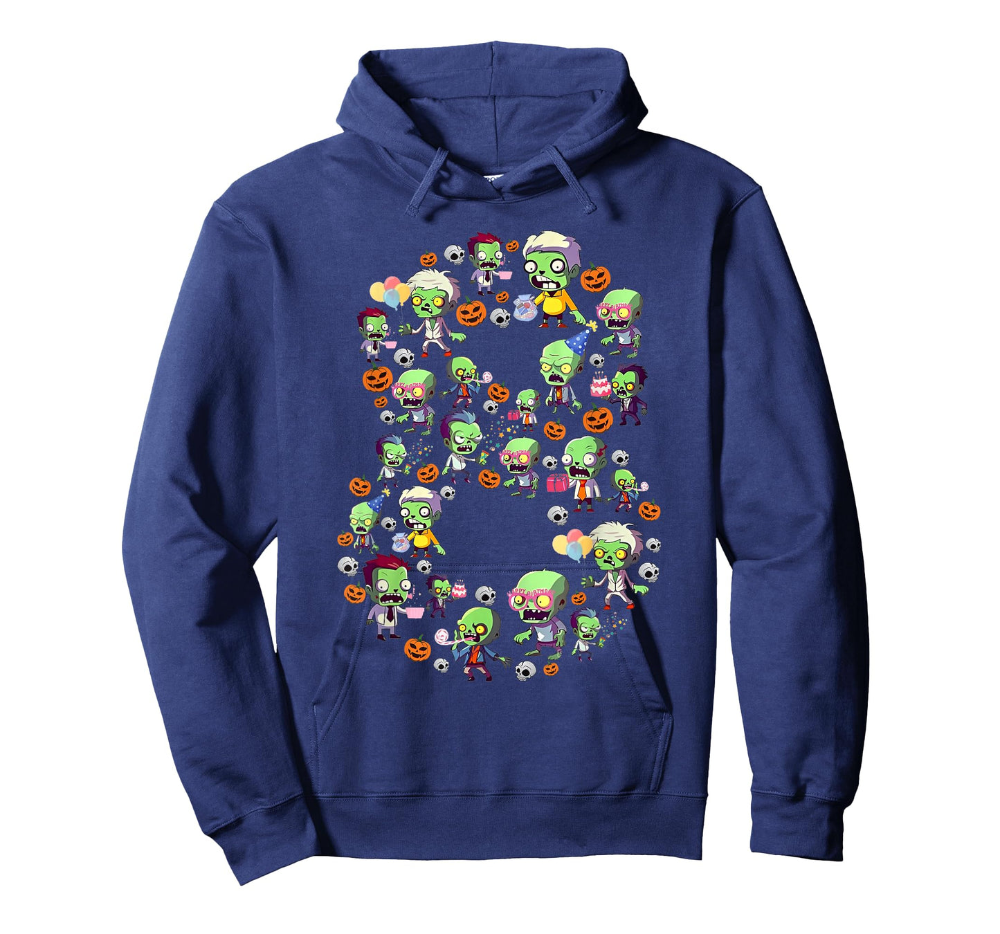 Halloween 8 Years Old Boy It's My 8th Birthday Zombie Lover T-Shirt