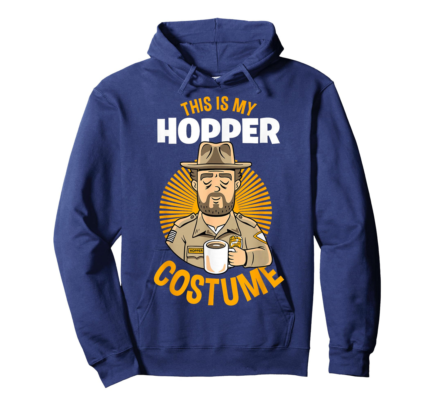 Stranger Things Halloween This Is My Hopper Costume T-Shirt