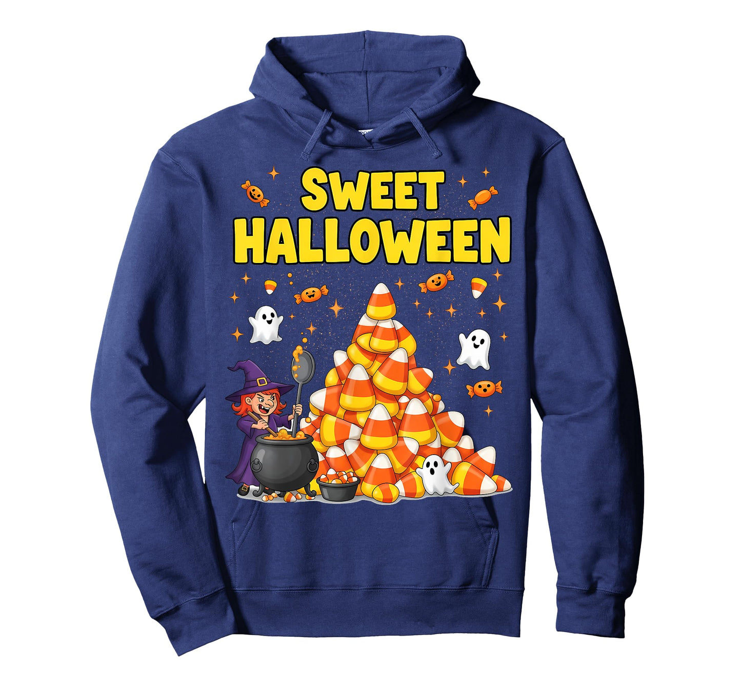 Funny Kids Boys and Girls Corn Candy Sweet Halloween T-Shirt