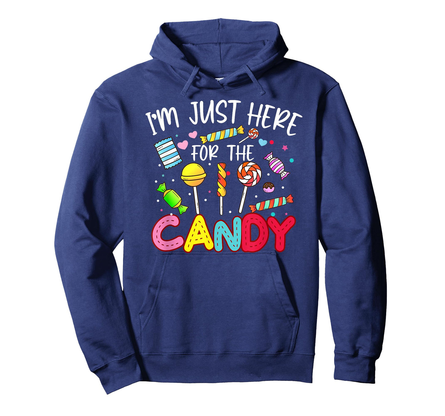 I'm Just Here For The Candy T-Shirt Halloween Gifts T-Shirt